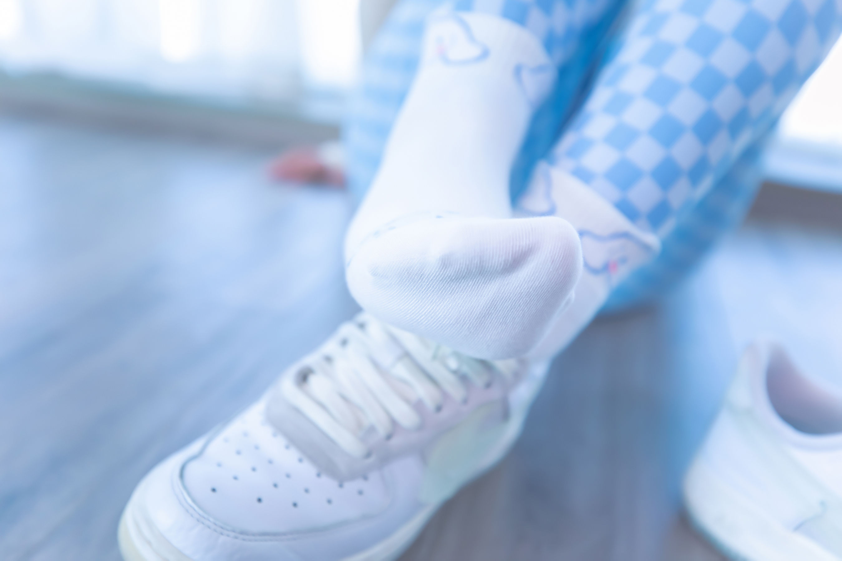 萝莉神楽板真冬 - 蓝白格-图39