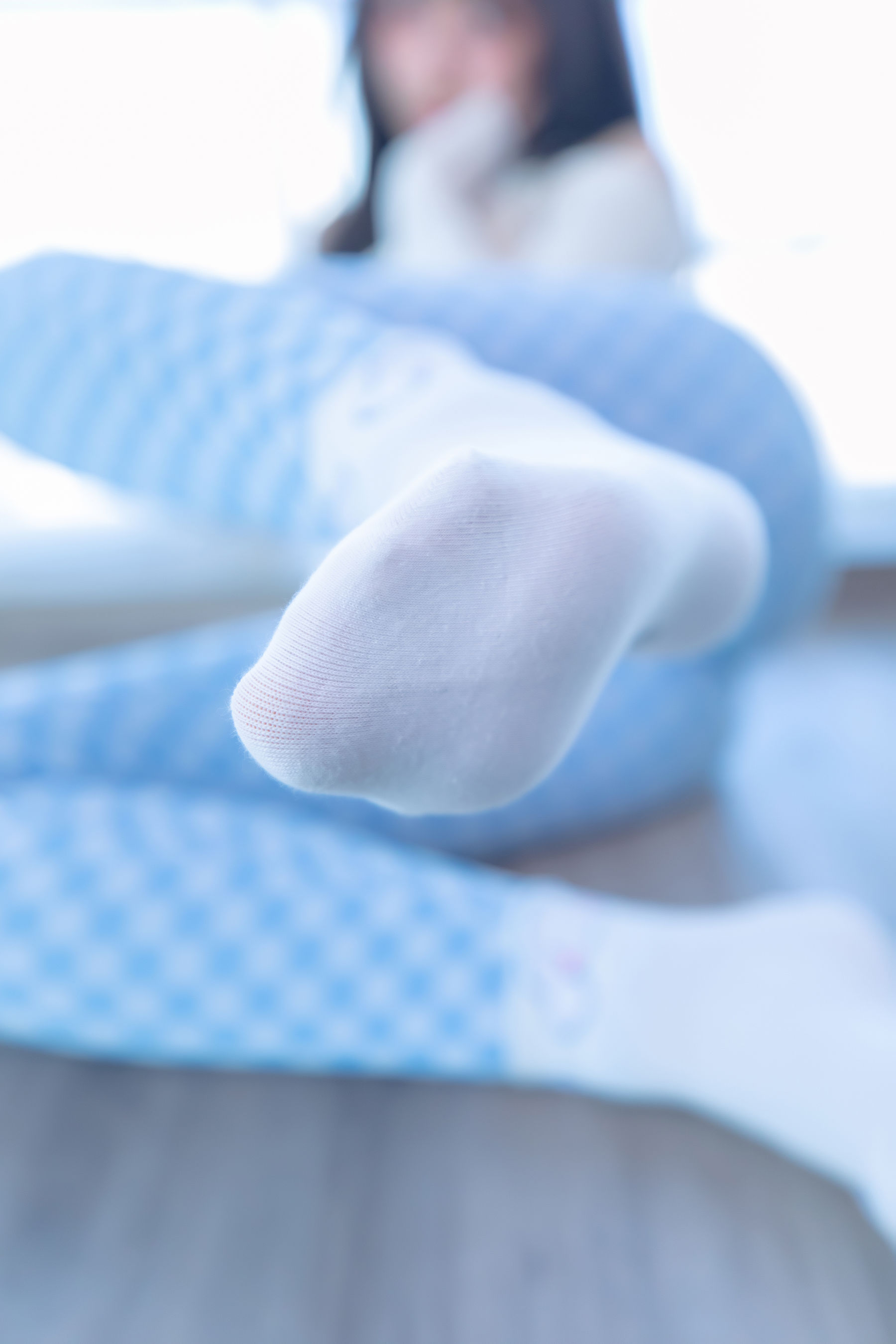 萝莉神楽板真冬 - 蓝白格-图55