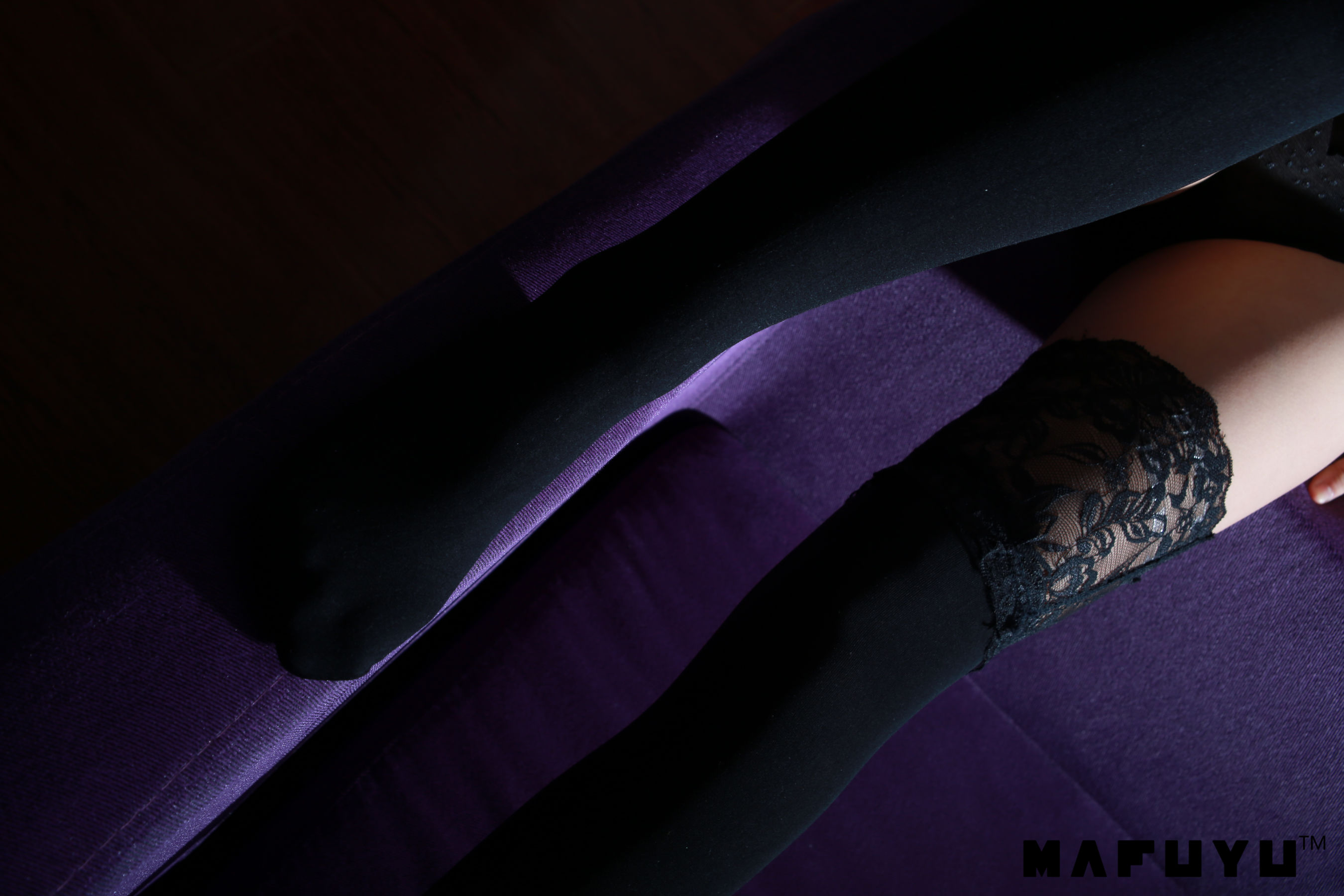 萝莉神楽板真冬 - 黑丝睡衣系列-图35