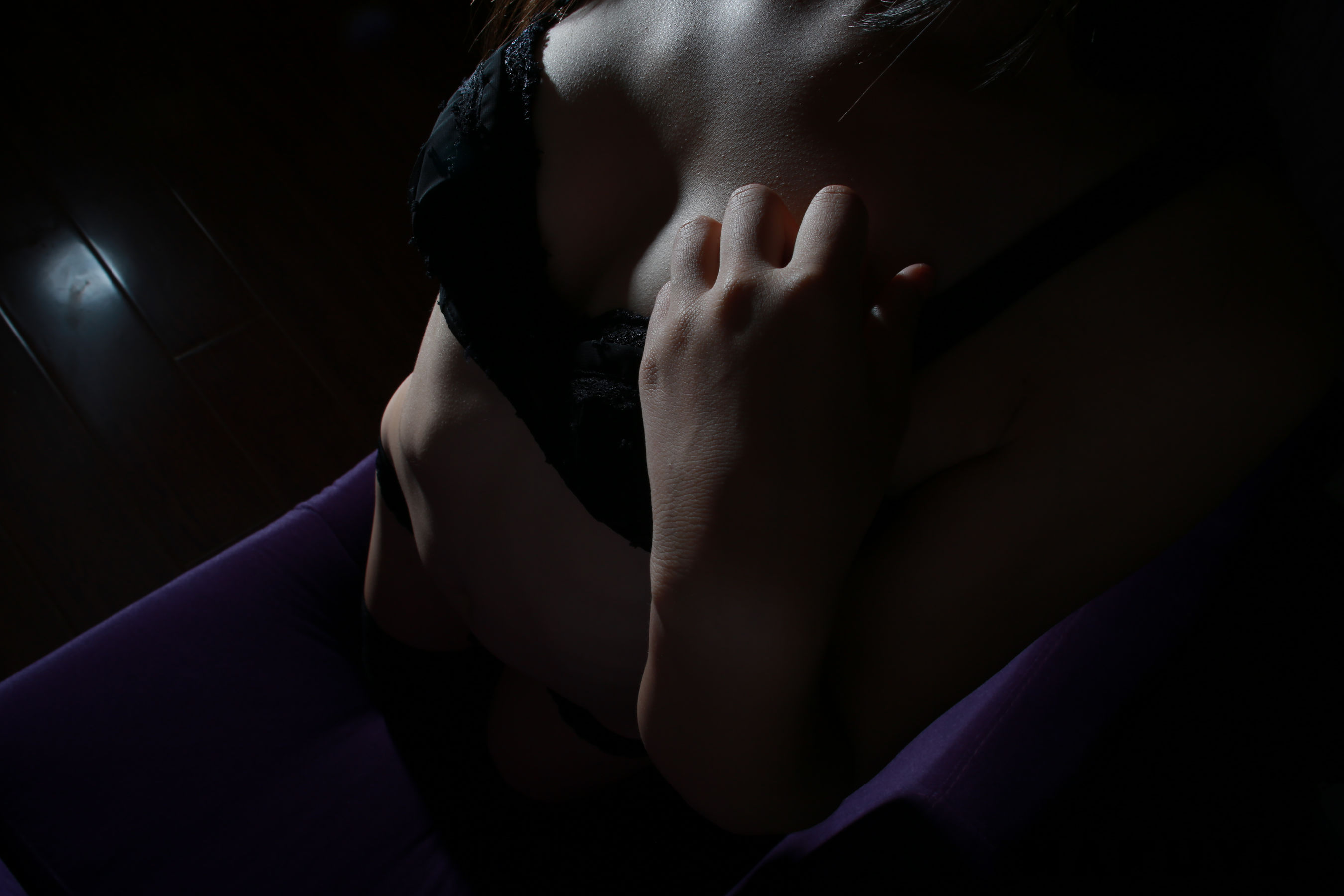 萝莉神楽板真冬 - 黑丝睡衣系列-图63