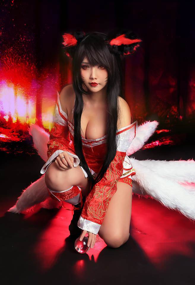 越裔正妹Hana bunny - Ahri-图0