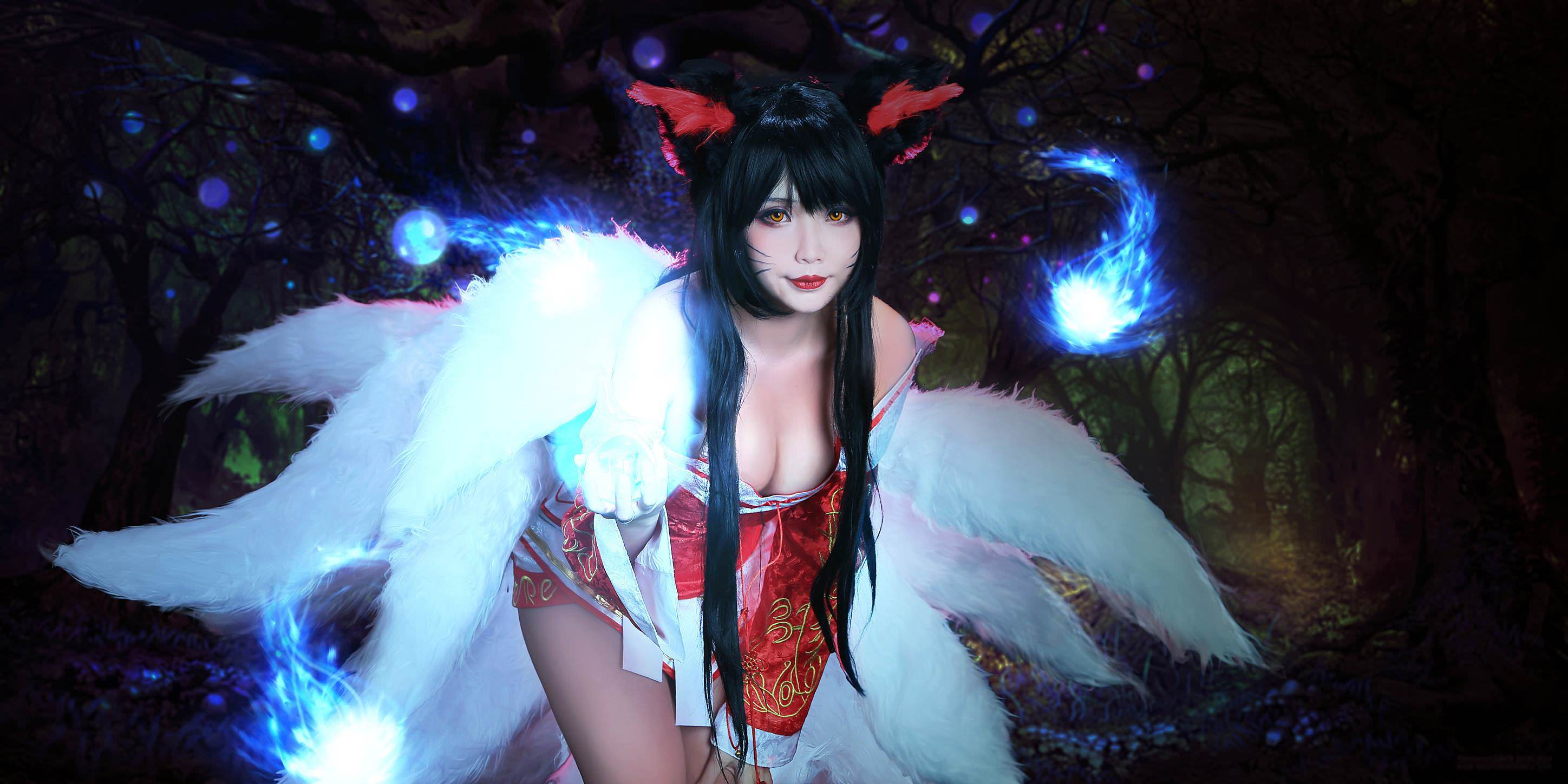 越裔正妹Hana bunny - Ahri-图3