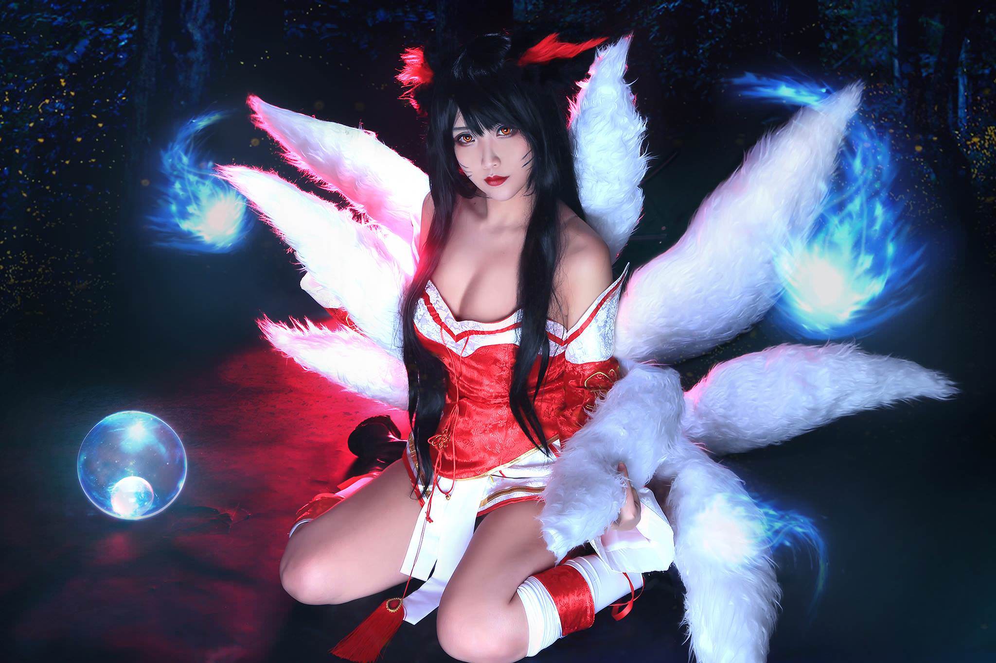 越裔正妹Hana bunny - Ahri-图4