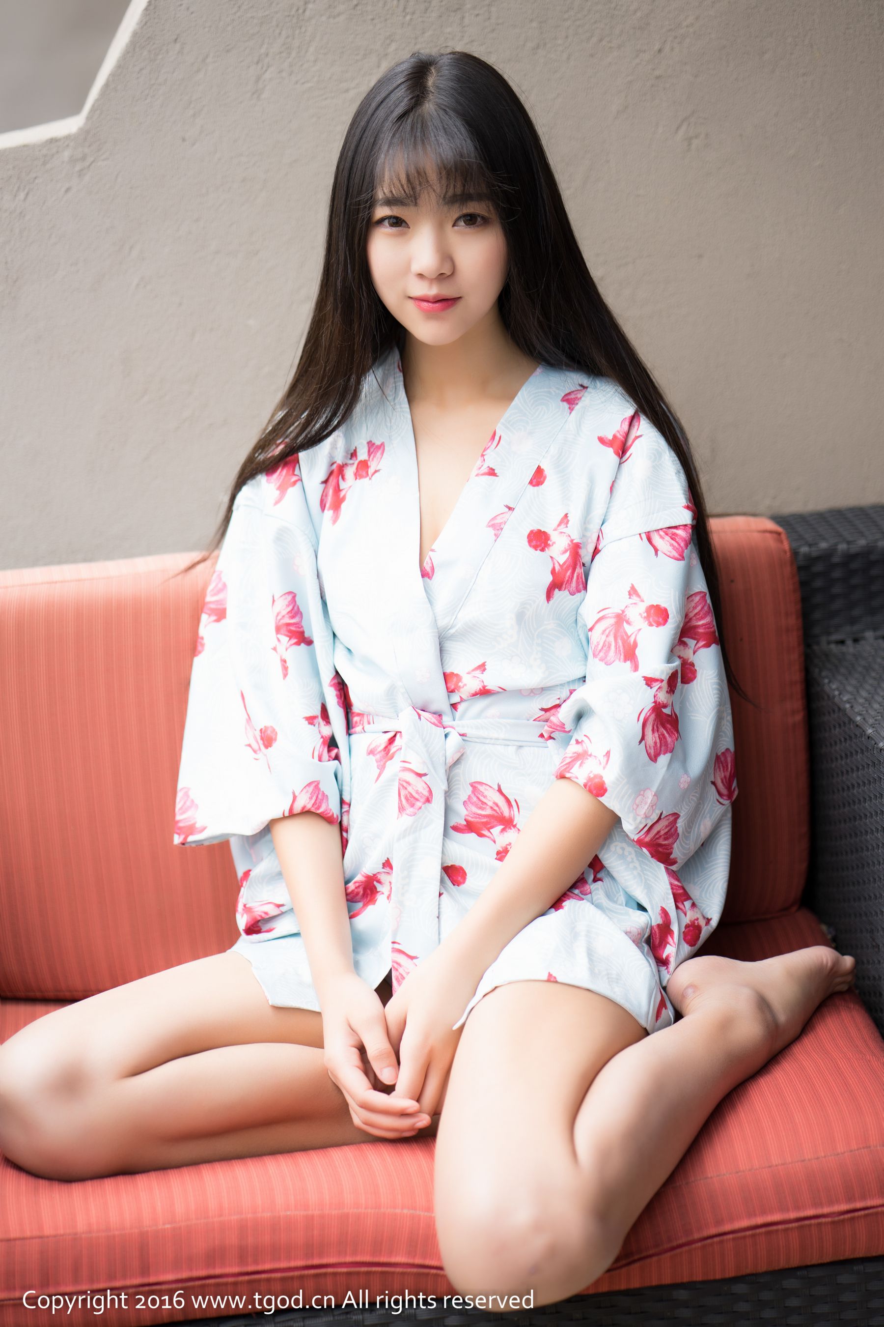 可乐Vicky《大理旅拍》清新和服+性感内衣-图11