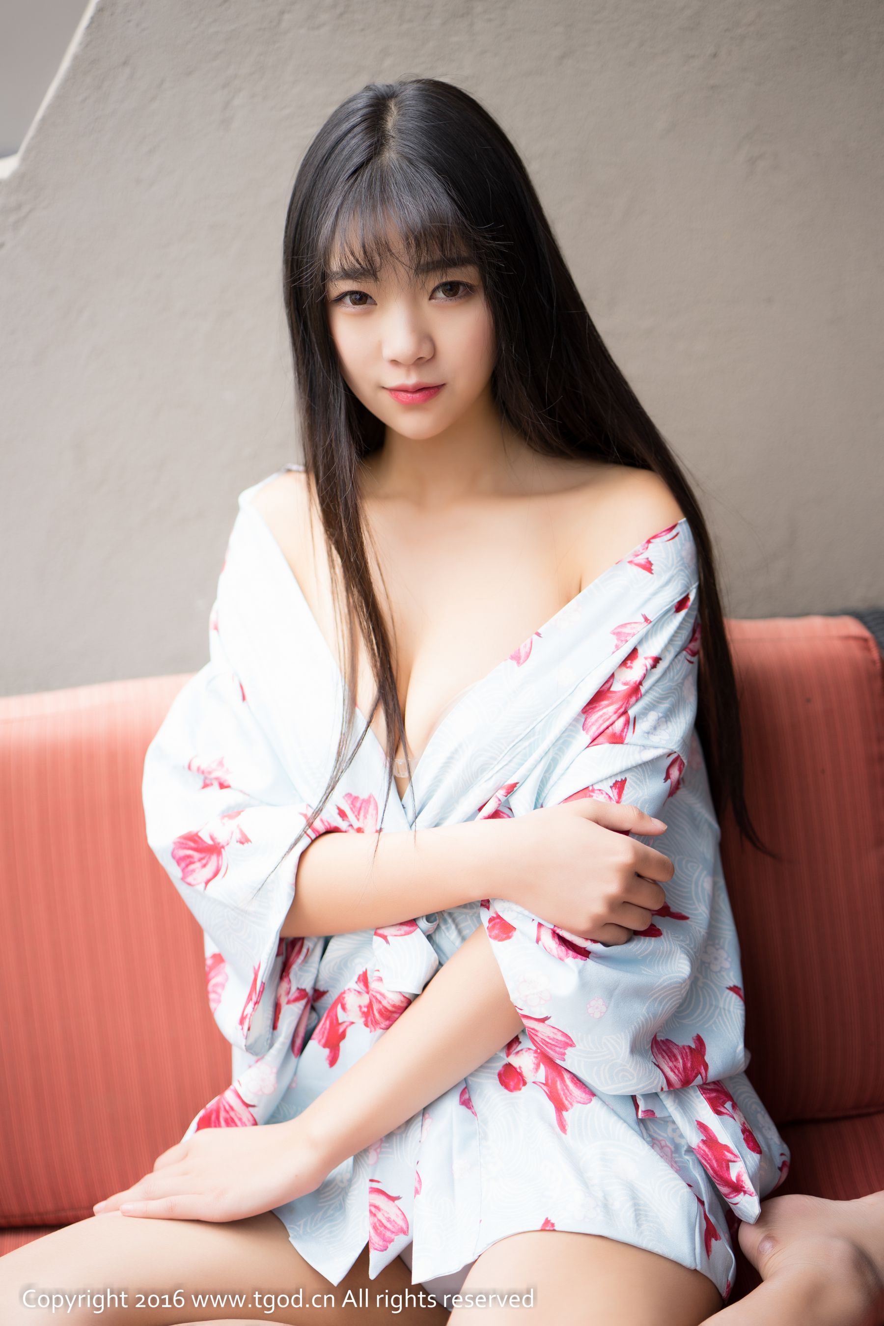 可乐Vicky《大理旅拍》清新和服+性感内衣-图12