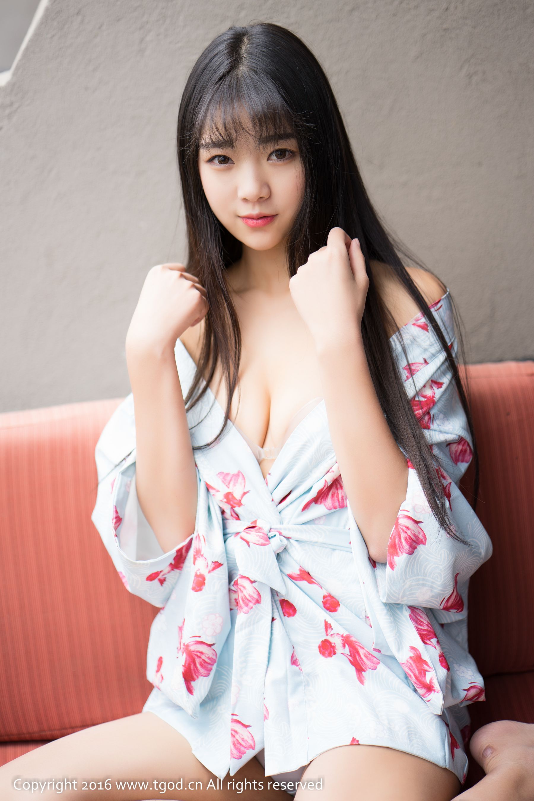 可乐Vicky《大理旅拍》清新和服+性感内衣-图13