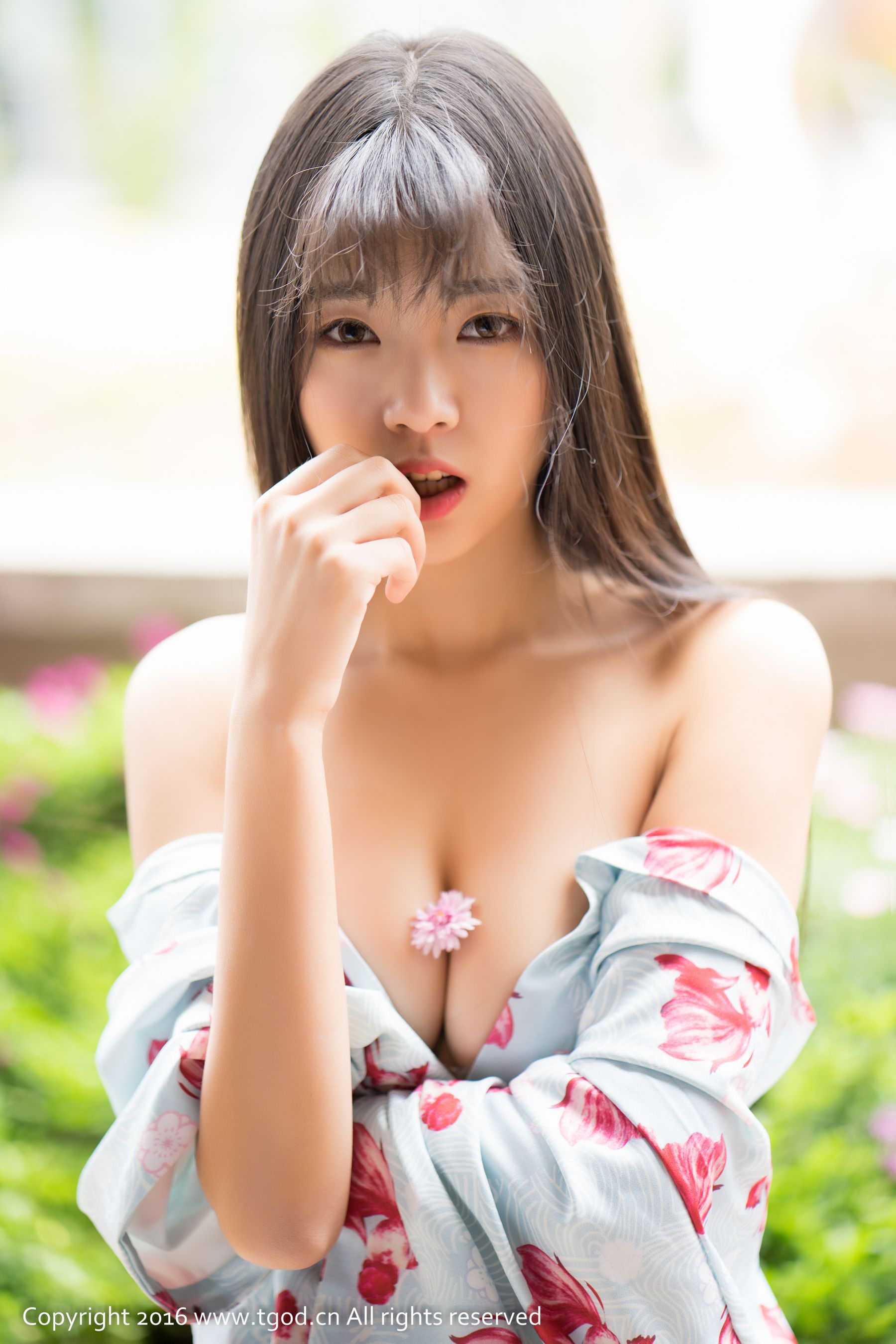 可乐Vicky《大理旅拍》清新和服+性感内衣-图21