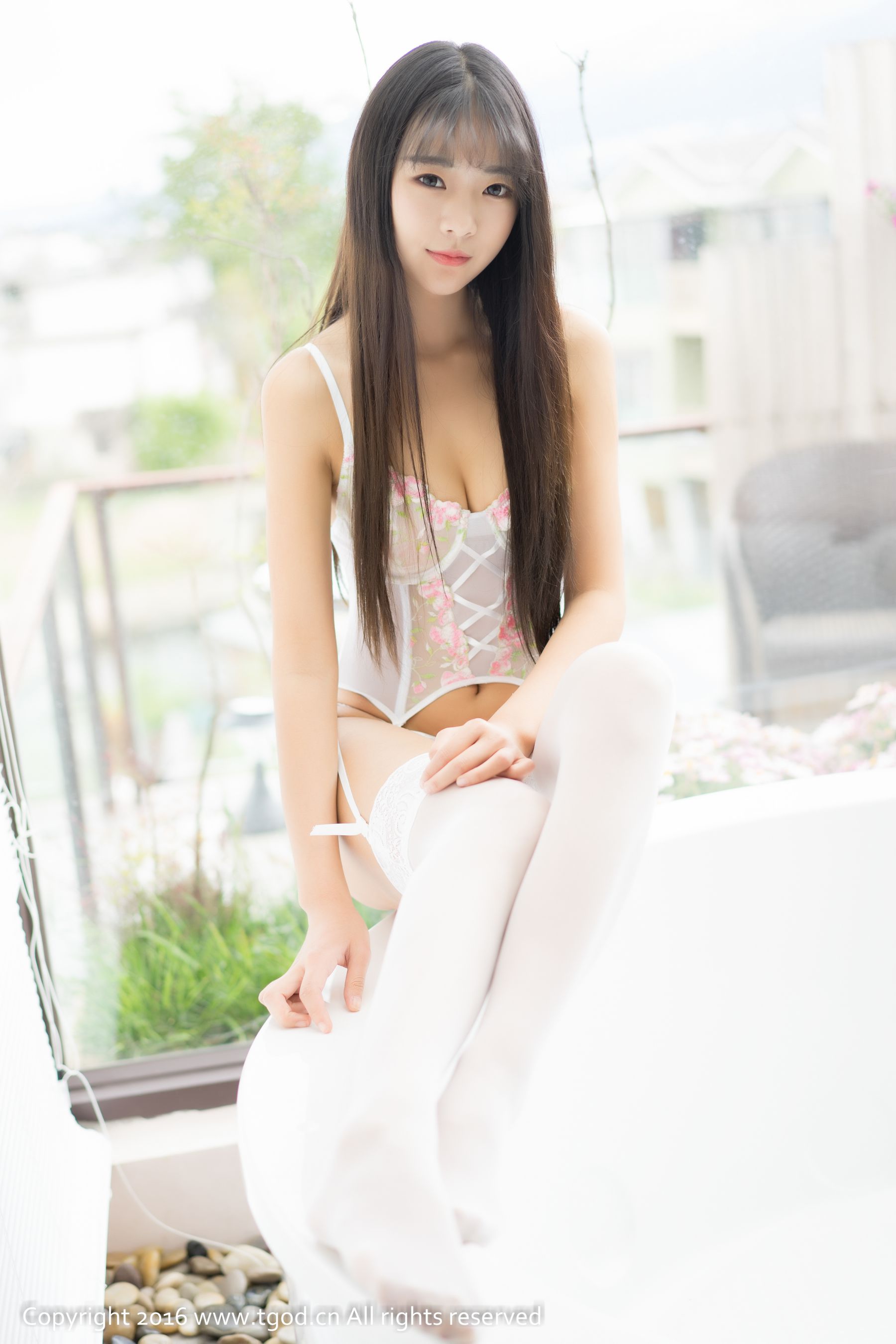 可乐Vicky《大理旅拍》清新和服+性感内衣-图39