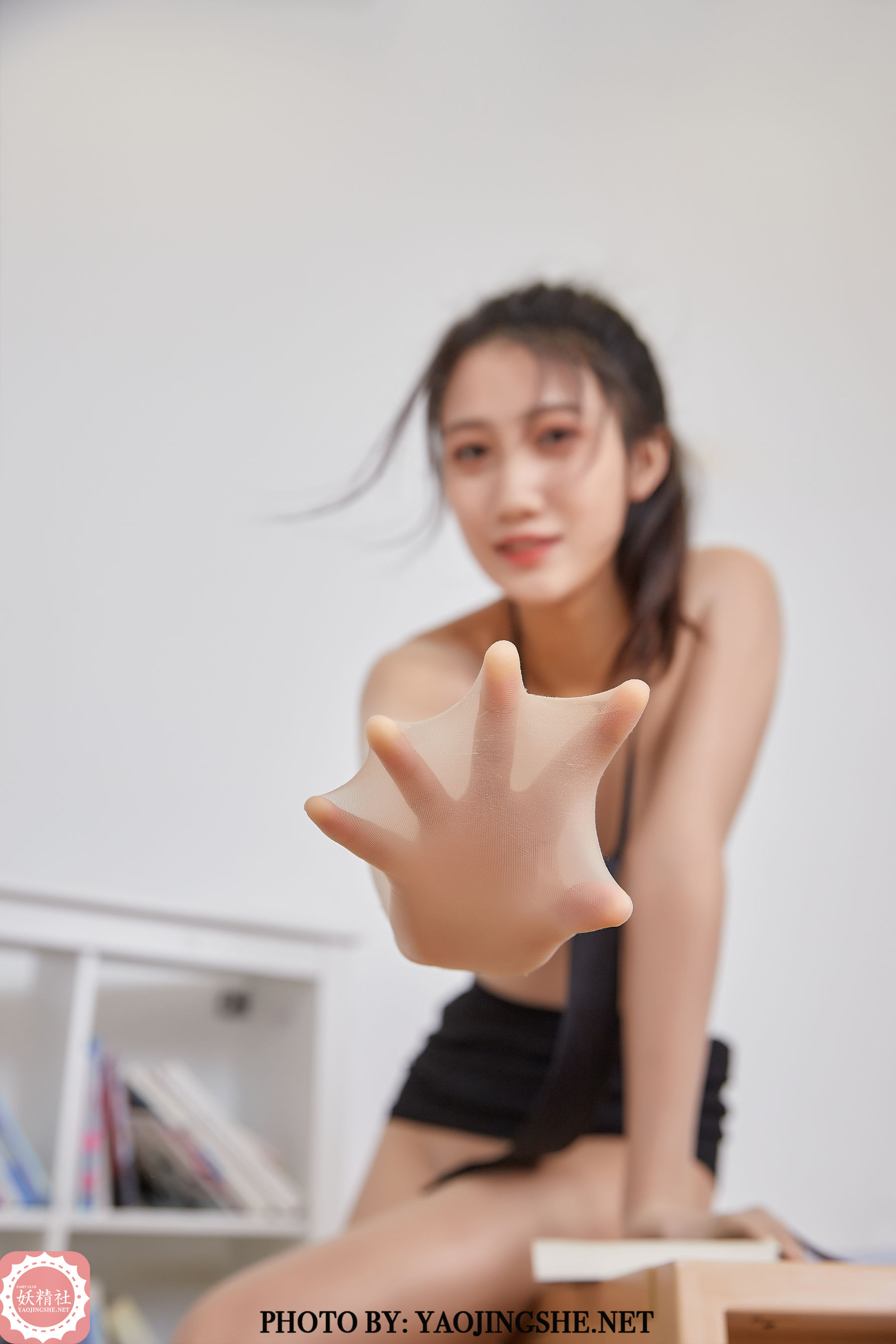 B2105 思文 连身女王在公司-图33