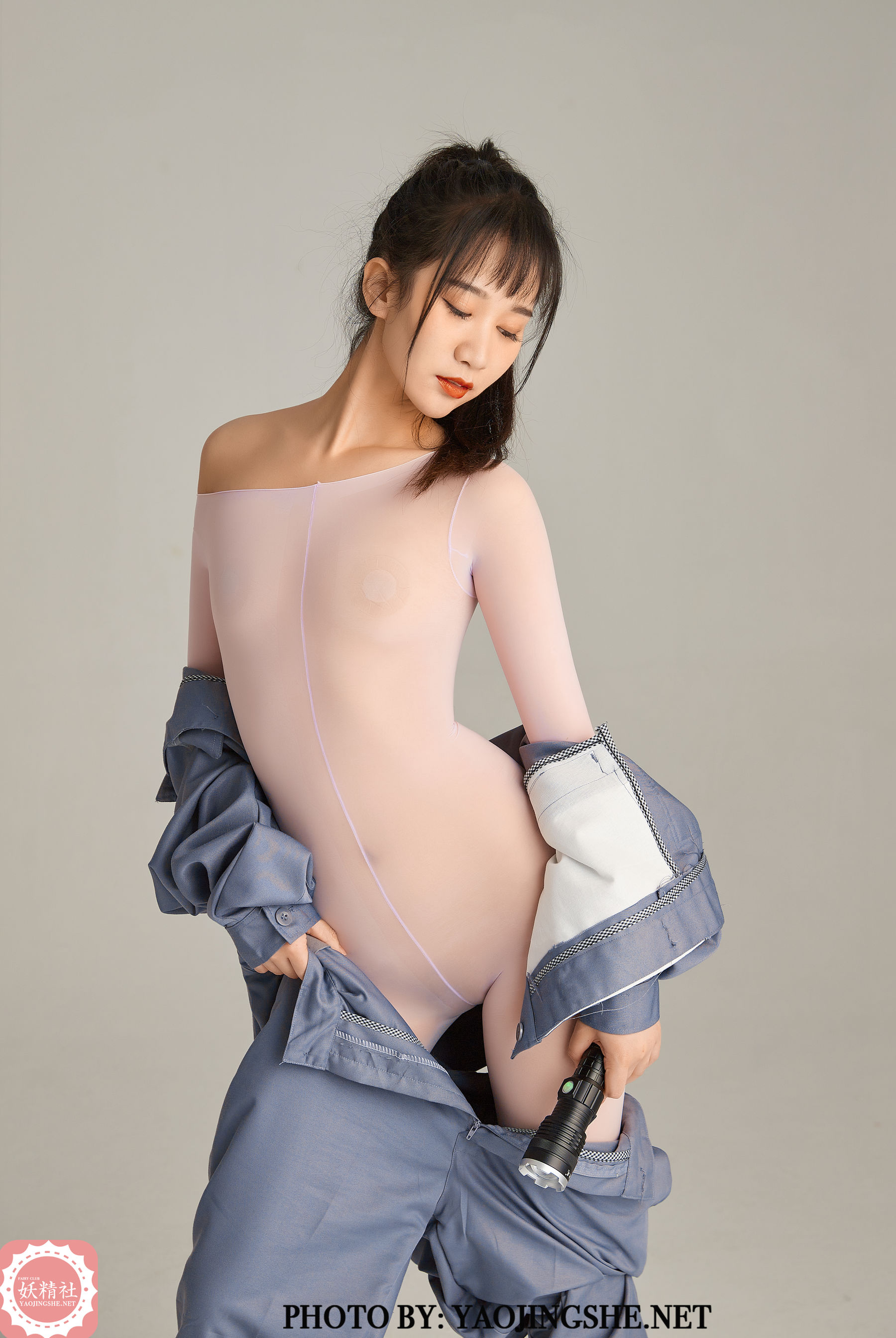 B2108 喵喵 连身维修工-图53