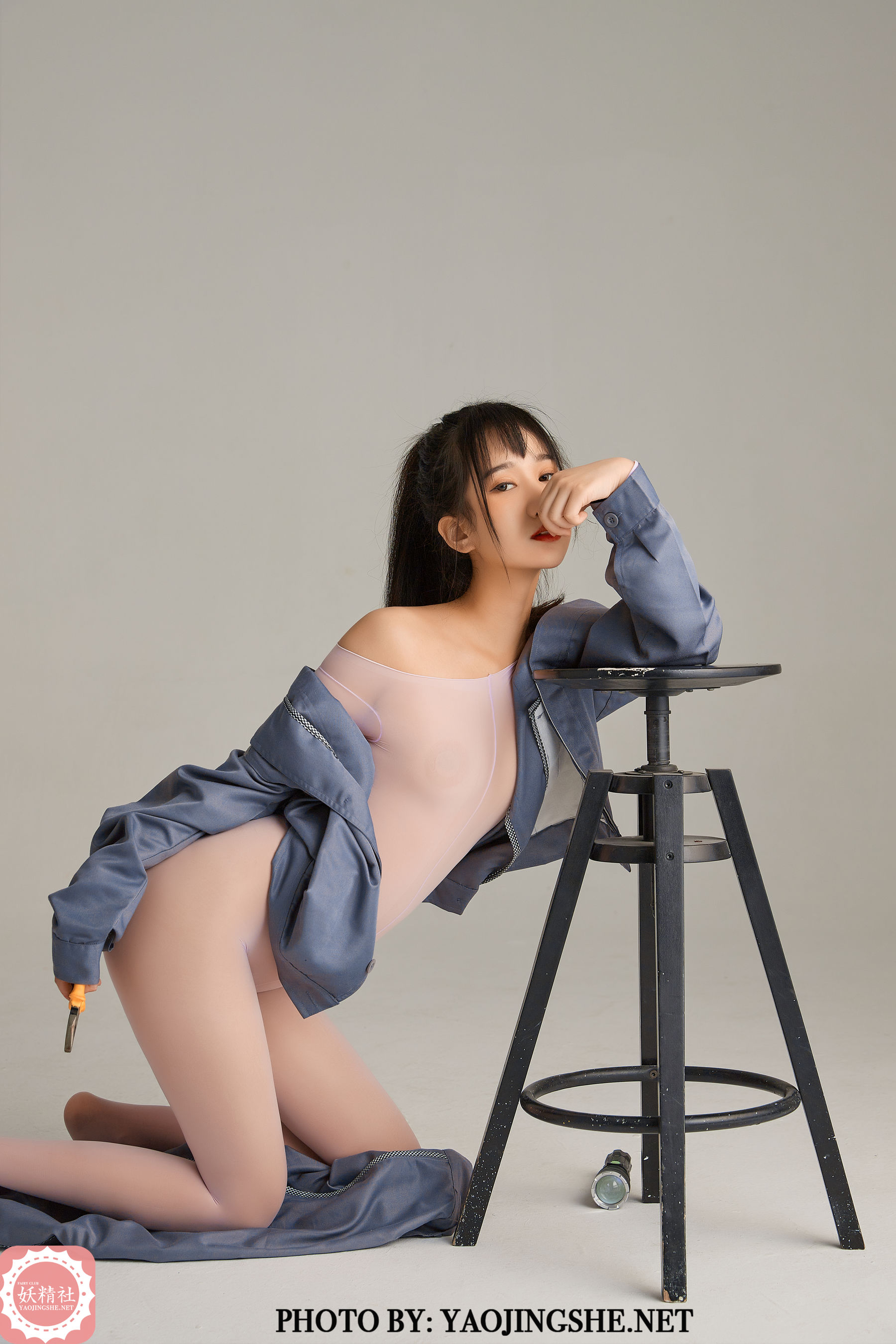 B2108 喵喵 连身维修工-图6