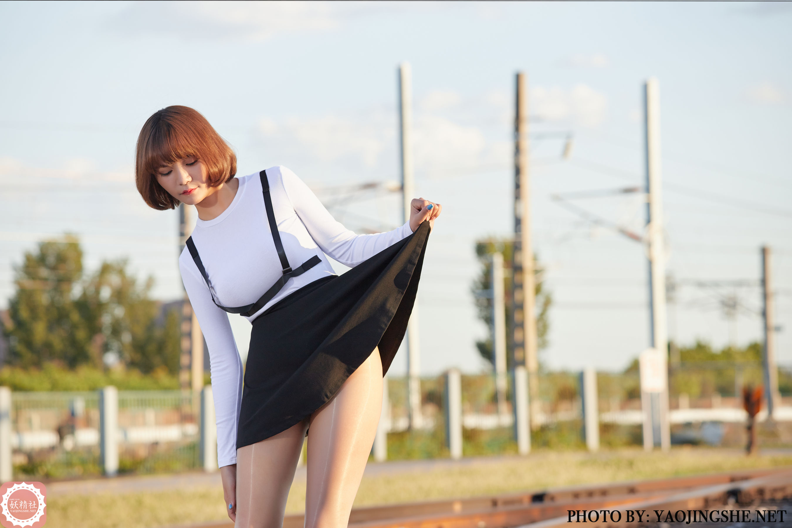 T2042 唐飞飞 逆光车站-图67