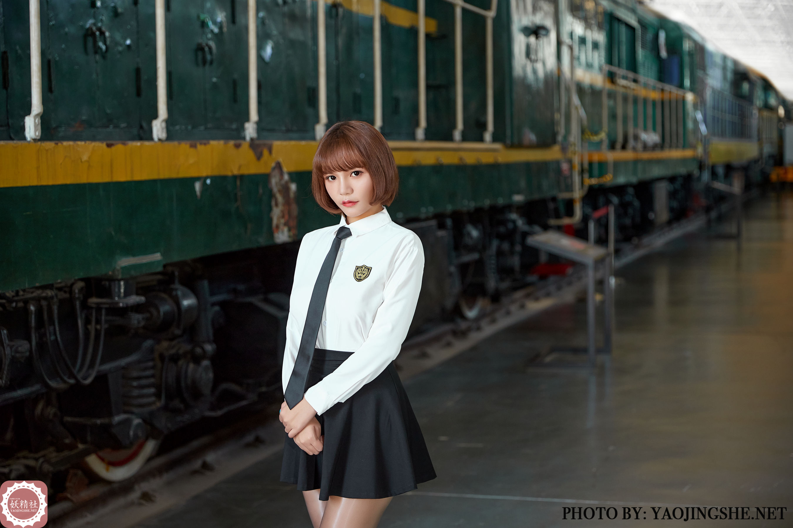 T2048 唐飞飞 可爱JK-图0