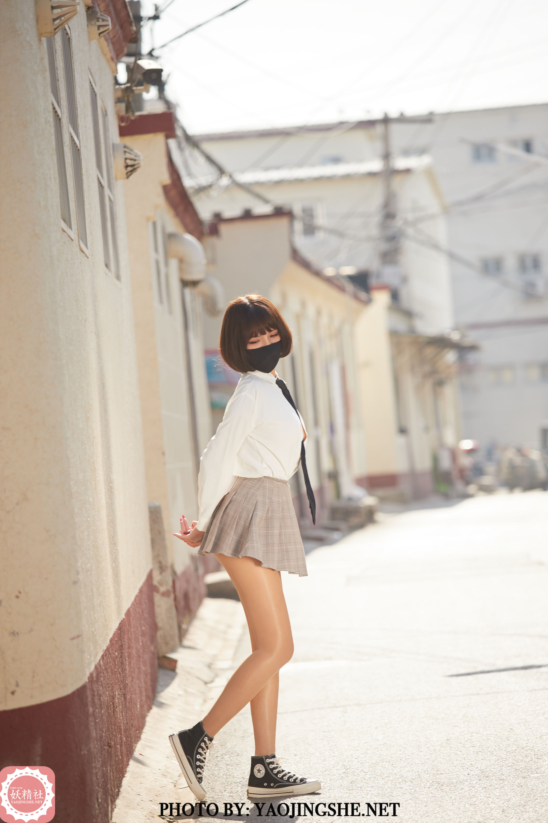 T2123 唐飞飞 胡同里的学妹-图19