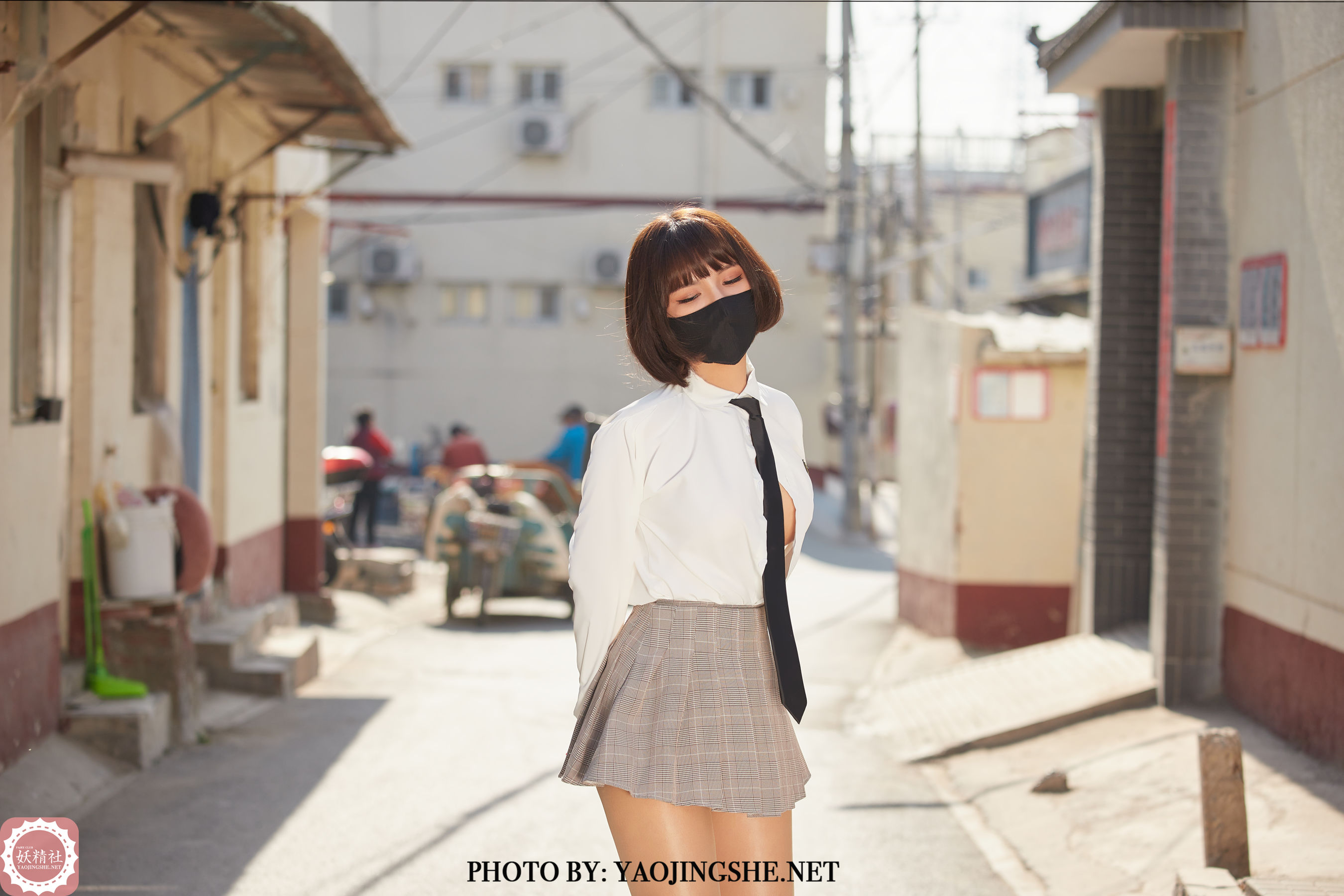 T2123 唐飞飞 胡同里的学妹-图21