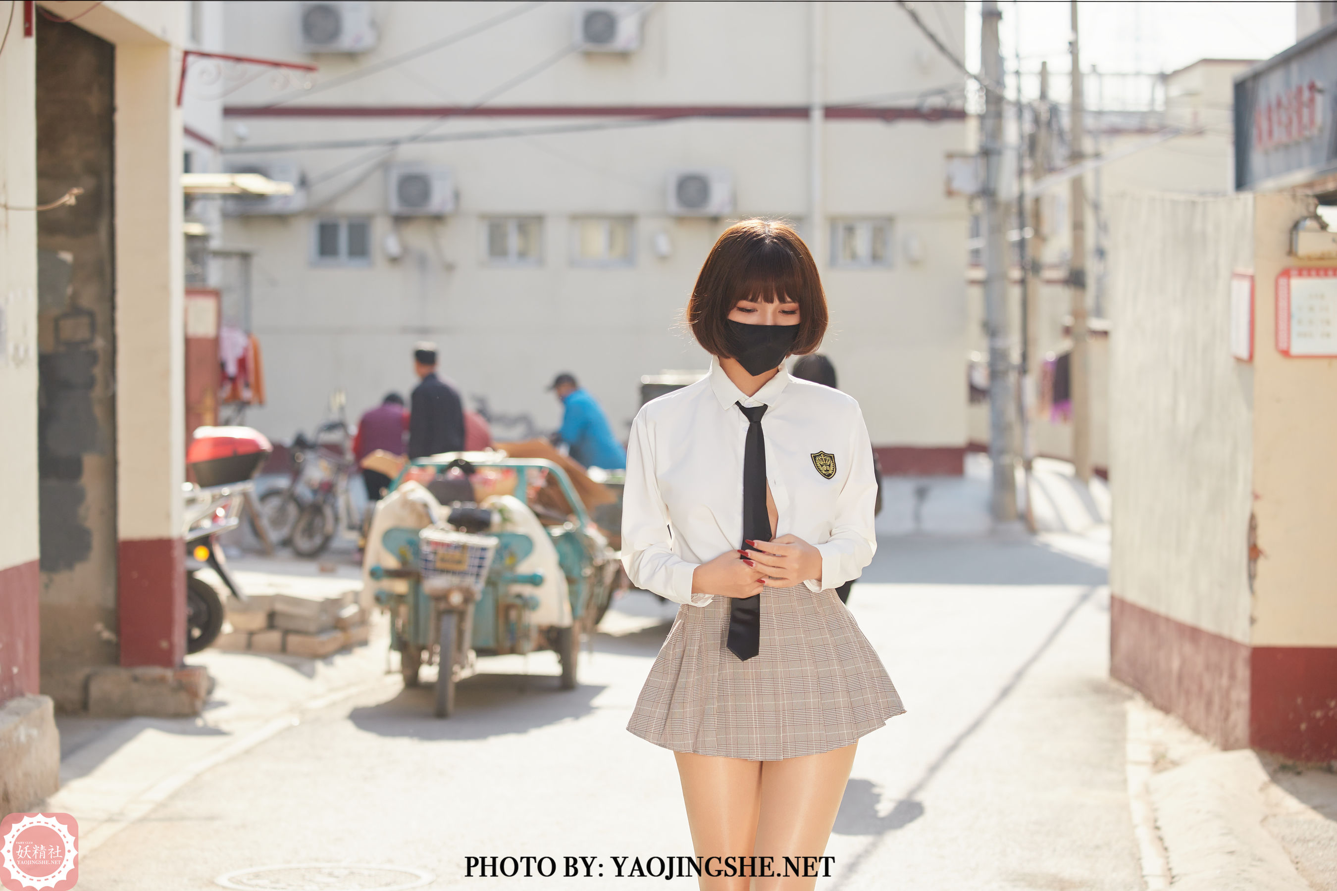 T2123 唐飞飞 胡同里的学妹-图22