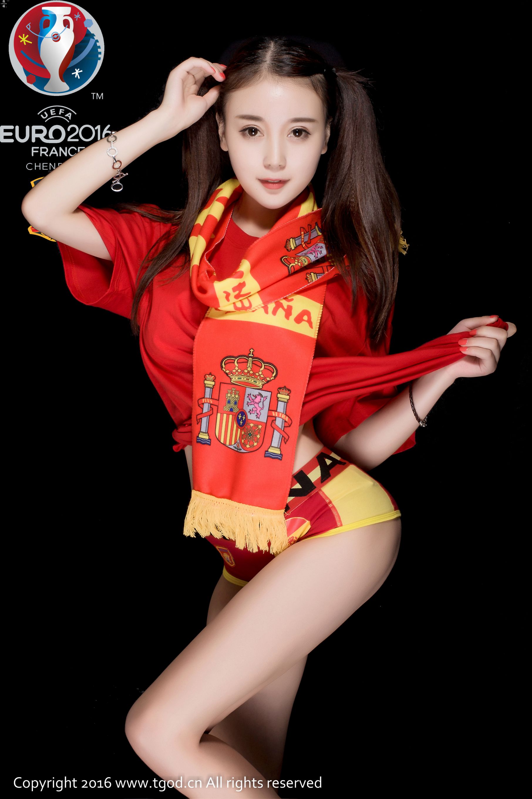赵小米/海杨/露露/罗珊/伊伊Eva/展如《足球宝贝》 写真合集-图7