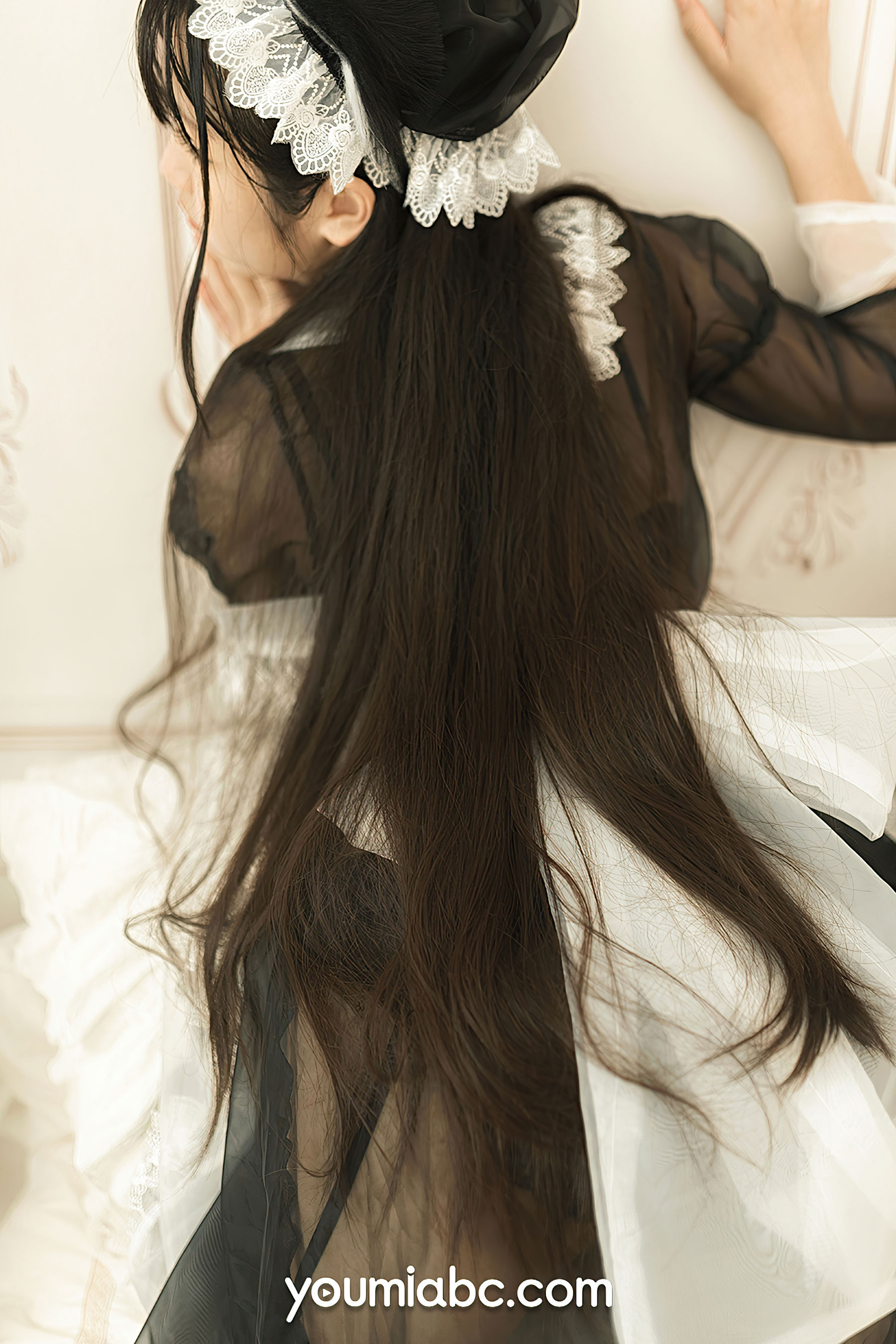 呆猫 黑丝猫娘女仆-图13