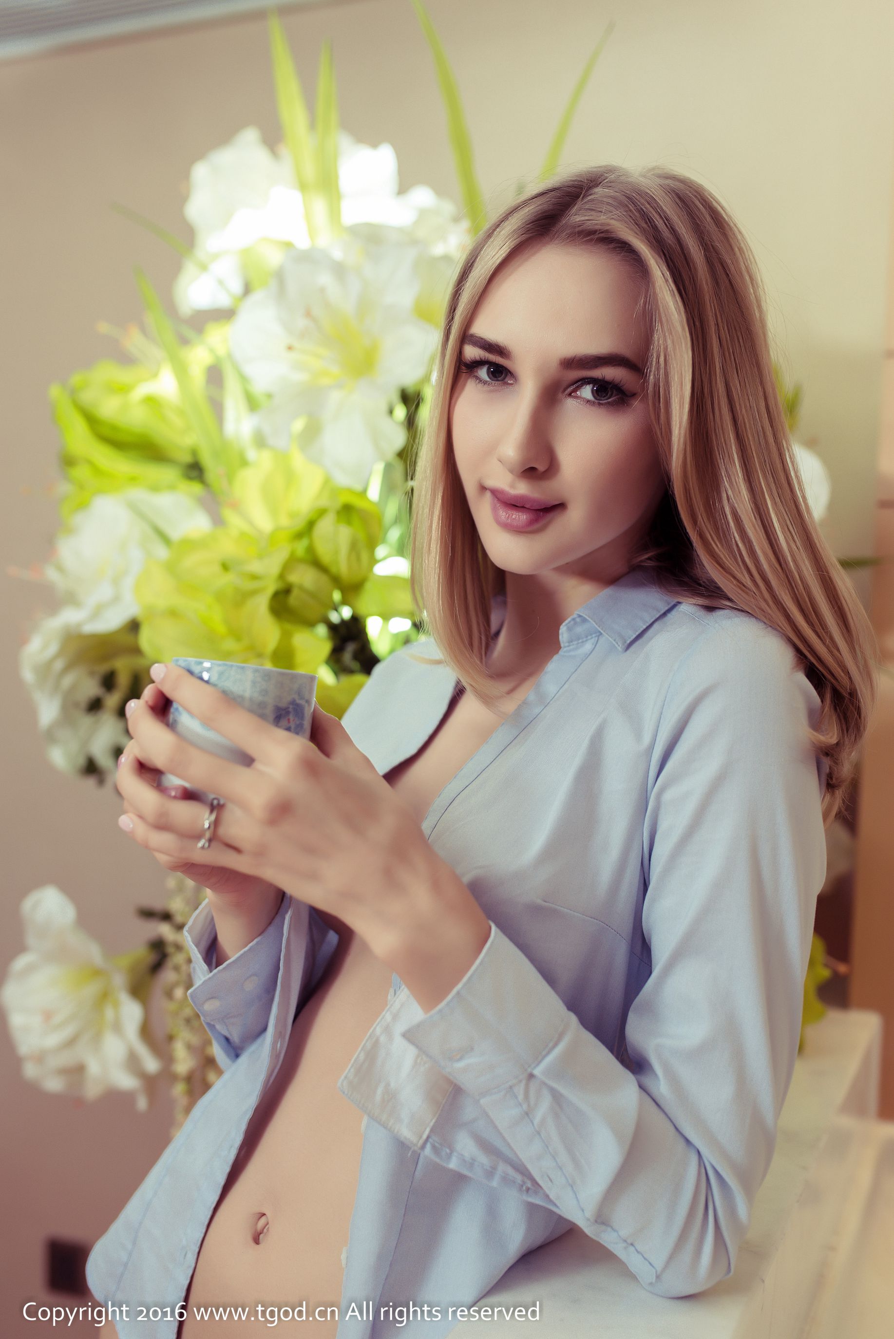 乌克兰美女Anna《诱人的金发美女》-图3