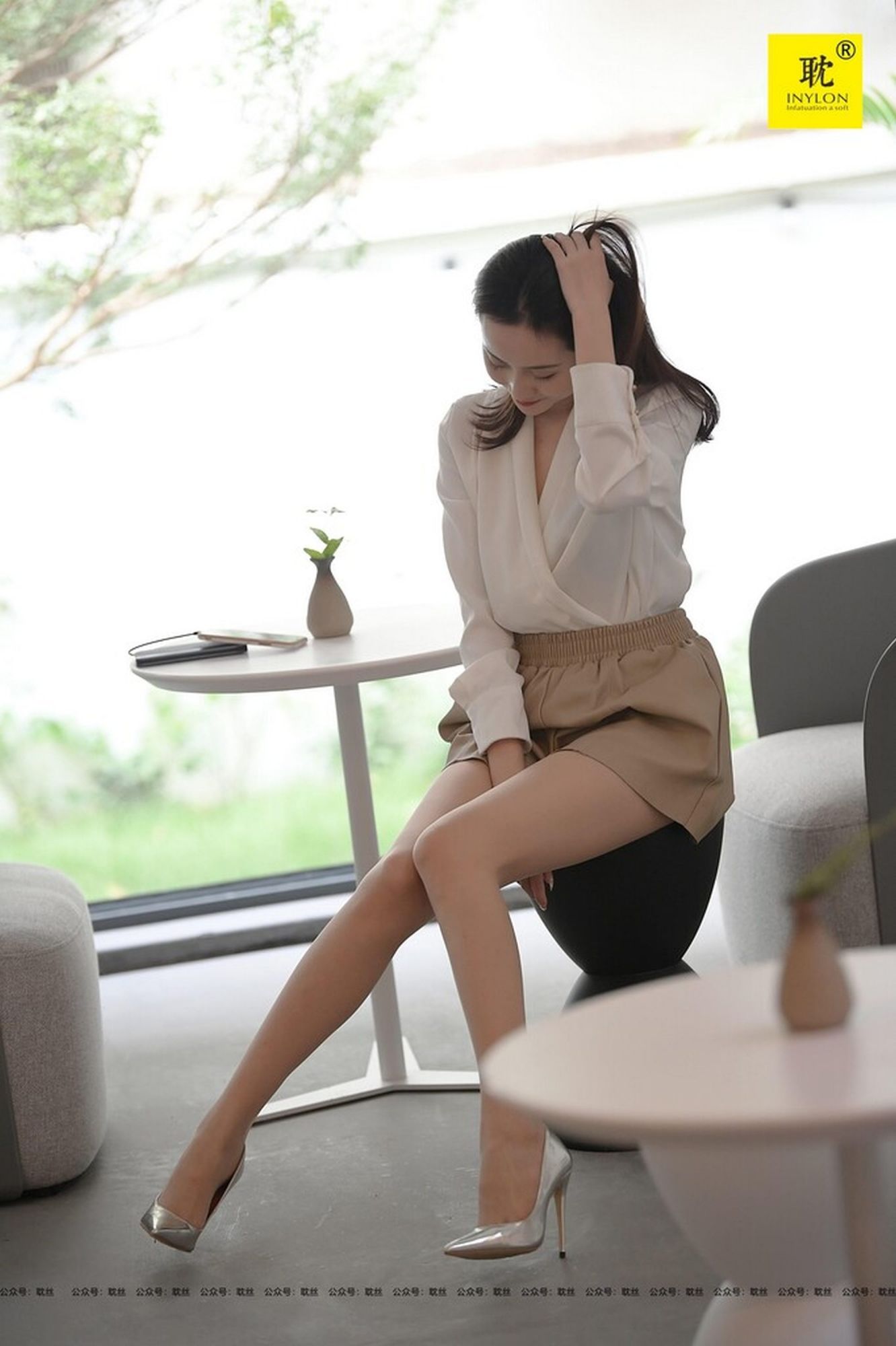 009 藏美 肉丝高跟美腿-图34