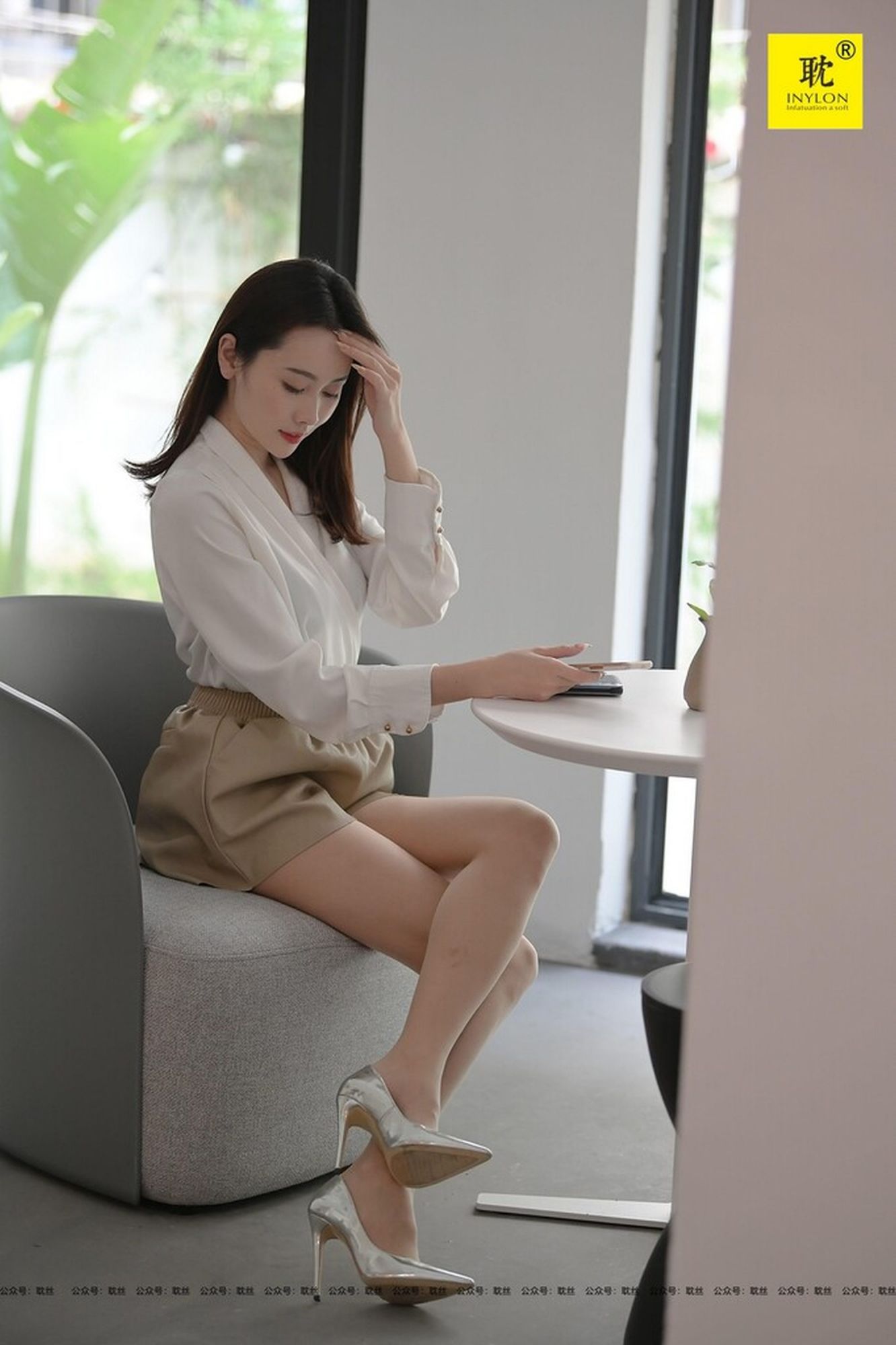 009 藏美 肉丝高跟美腿-图3