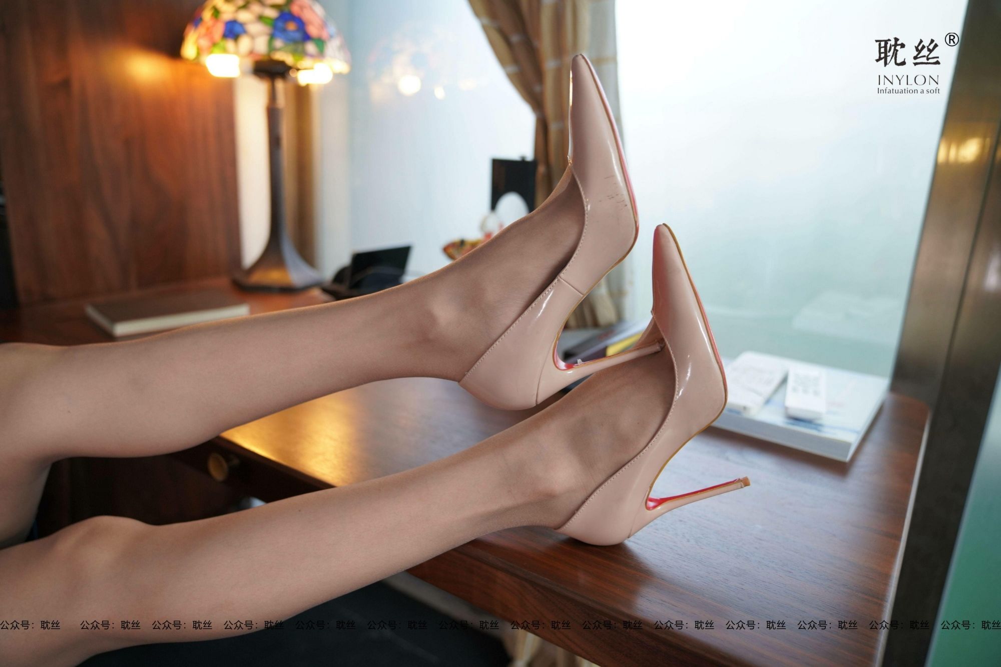 012 露西 肉丝高跟美腿-图12