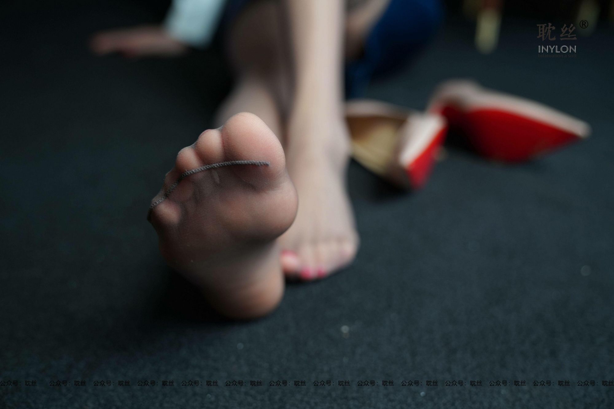 012 露西 肉丝高跟美腿-图51