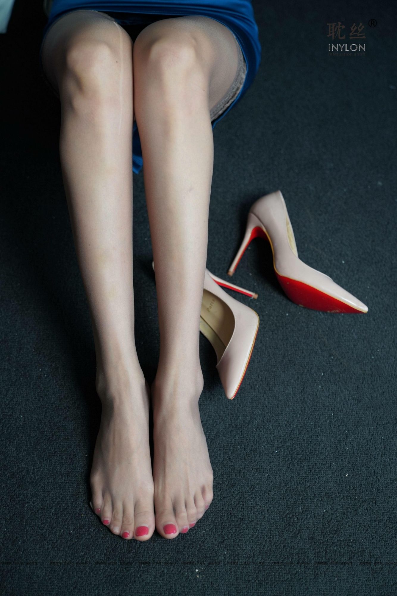 012 露西 肉丝高跟美腿-图52