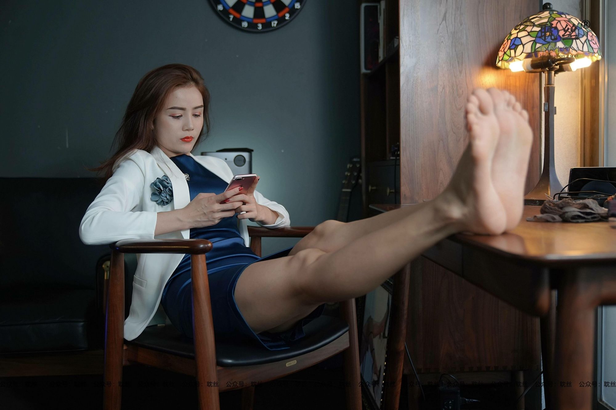 012 露西 肉丝高跟美腿-图5