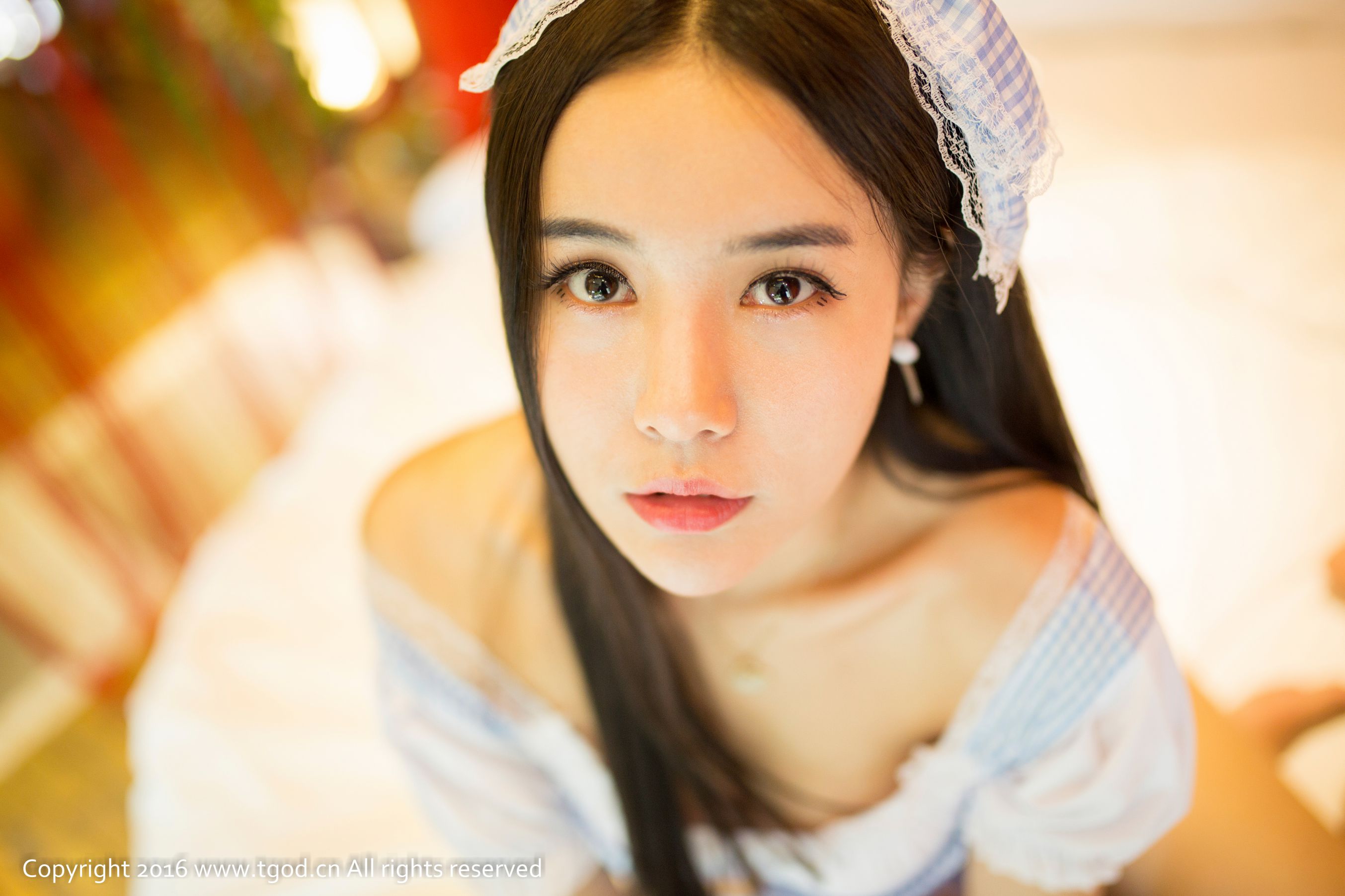 Miko《性感女仆、蕾丝翘臀诱惑》-图25