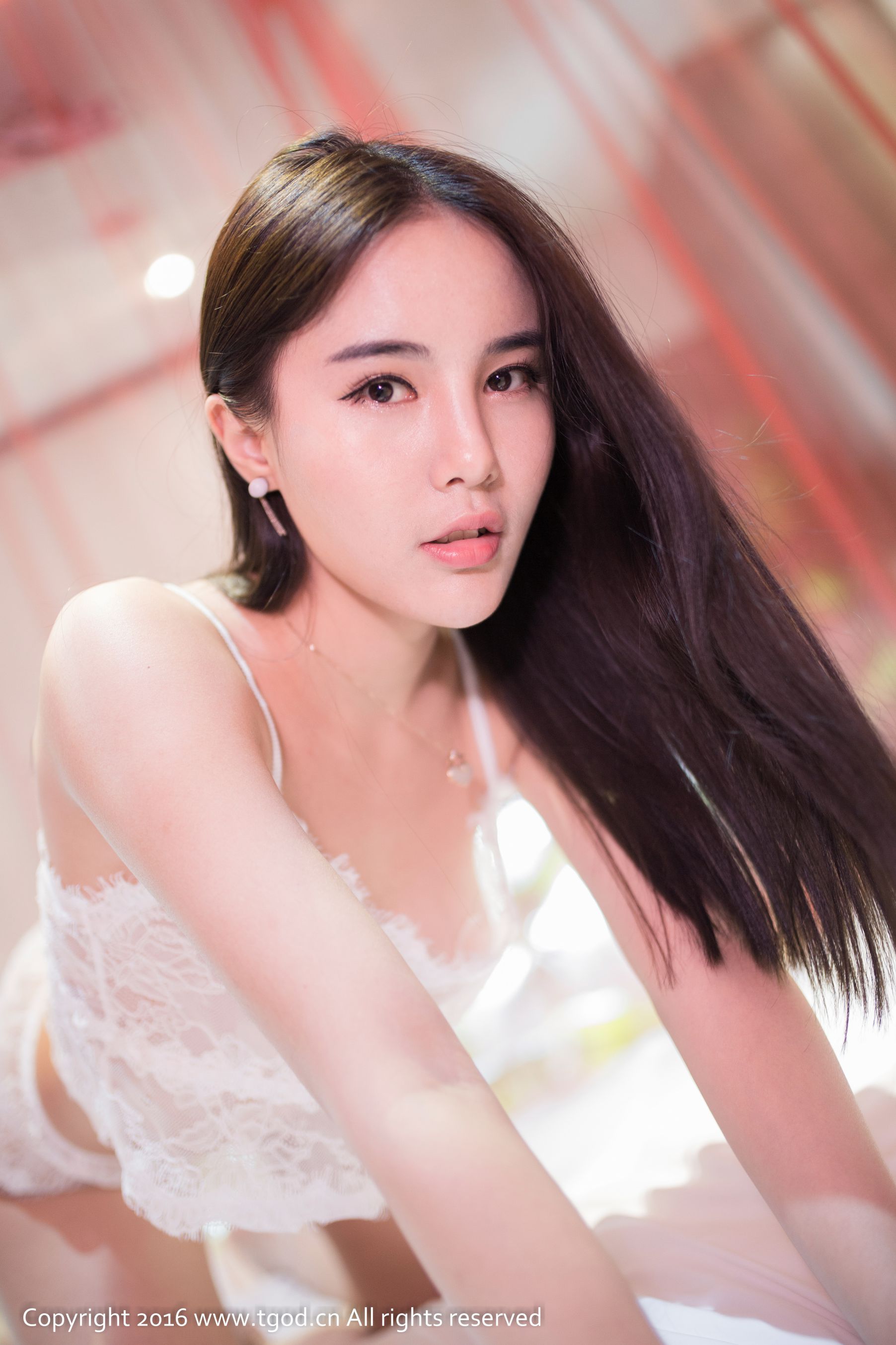 Miko《性感女仆、蕾丝翘臀诱惑》-图49