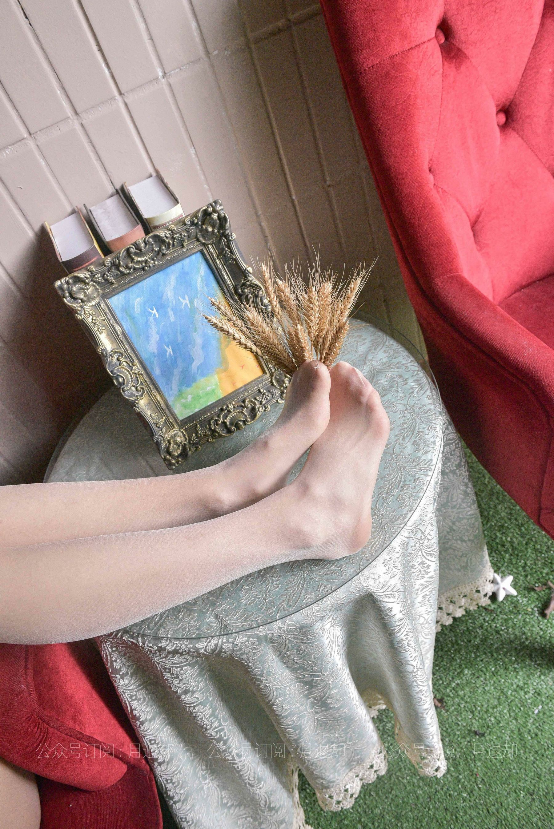 022 小六 红椅上舞蹈的肉丝-图37