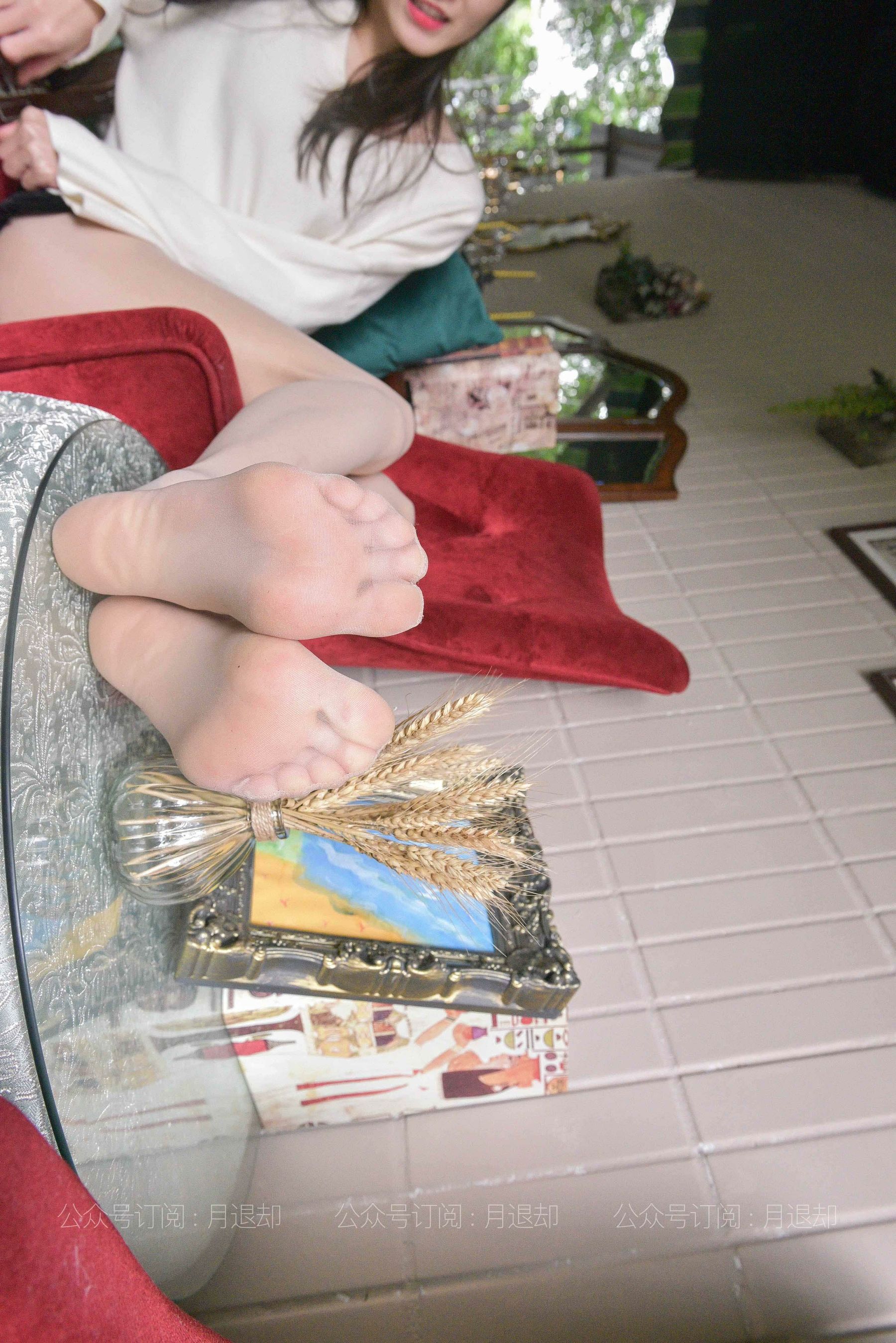 022 小六 红椅上舞蹈的肉丝-图38