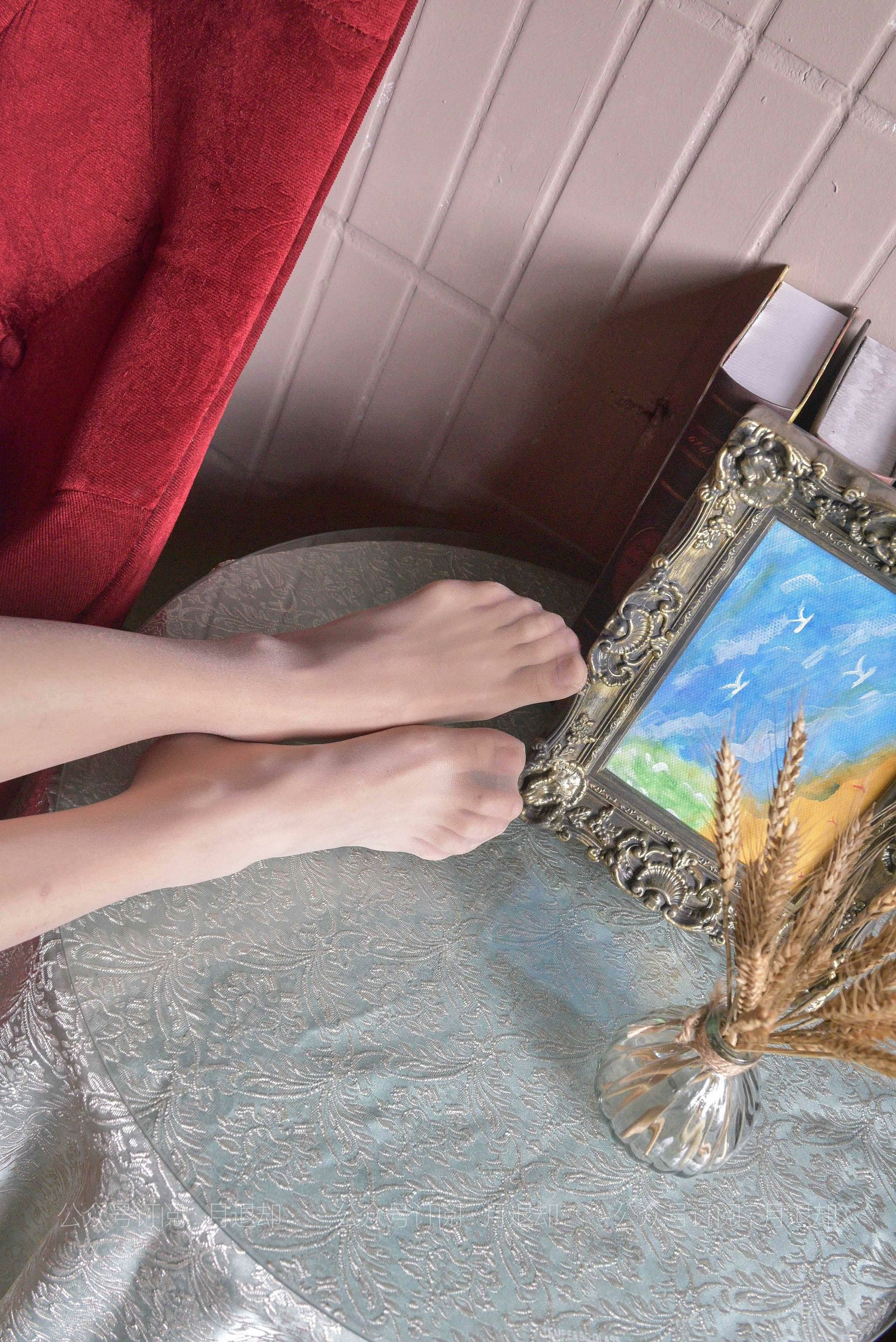 022 小六 红椅上舞蹈的肉丝-图42