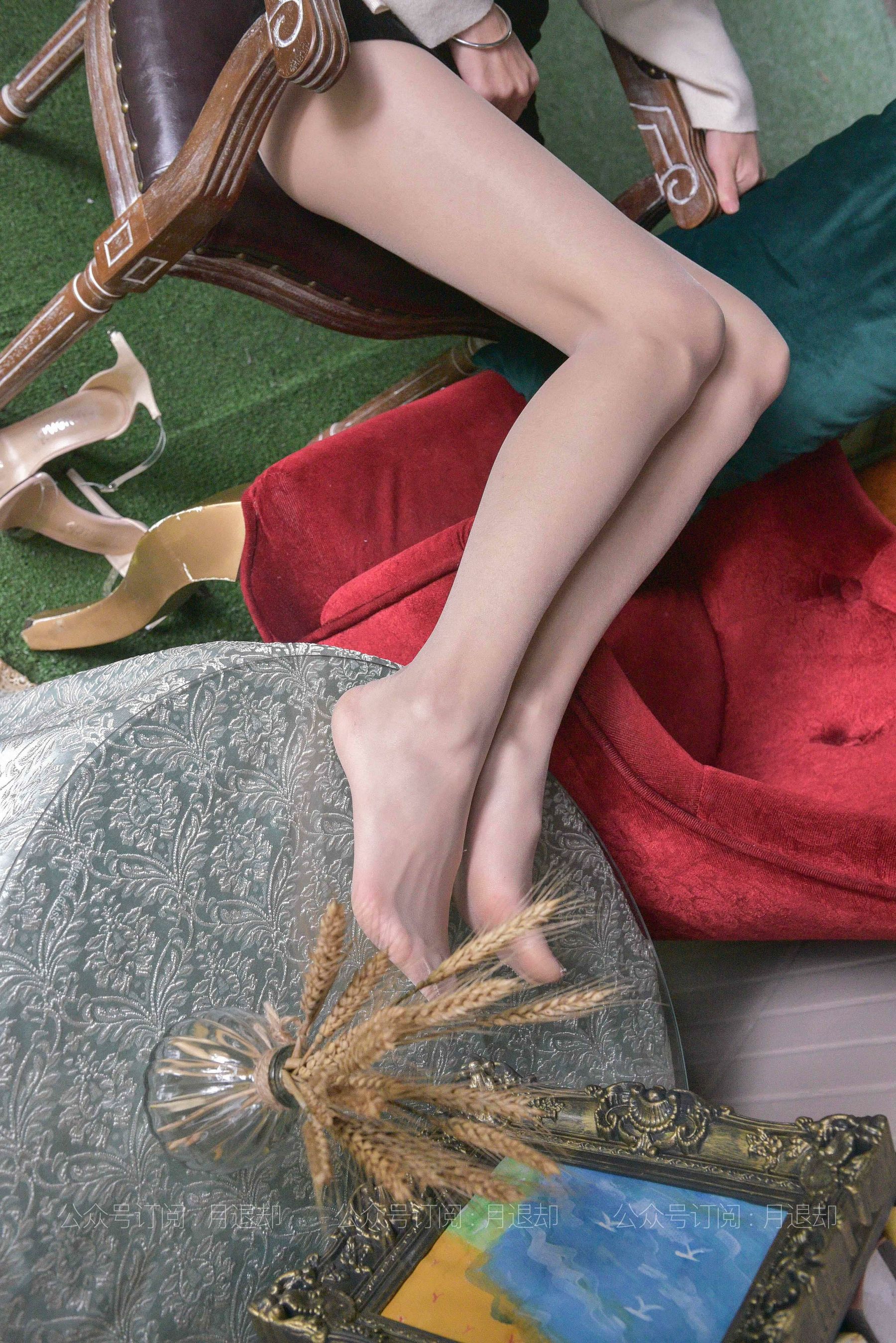 022 小六 红椅上舞蹈的肉丝-图49