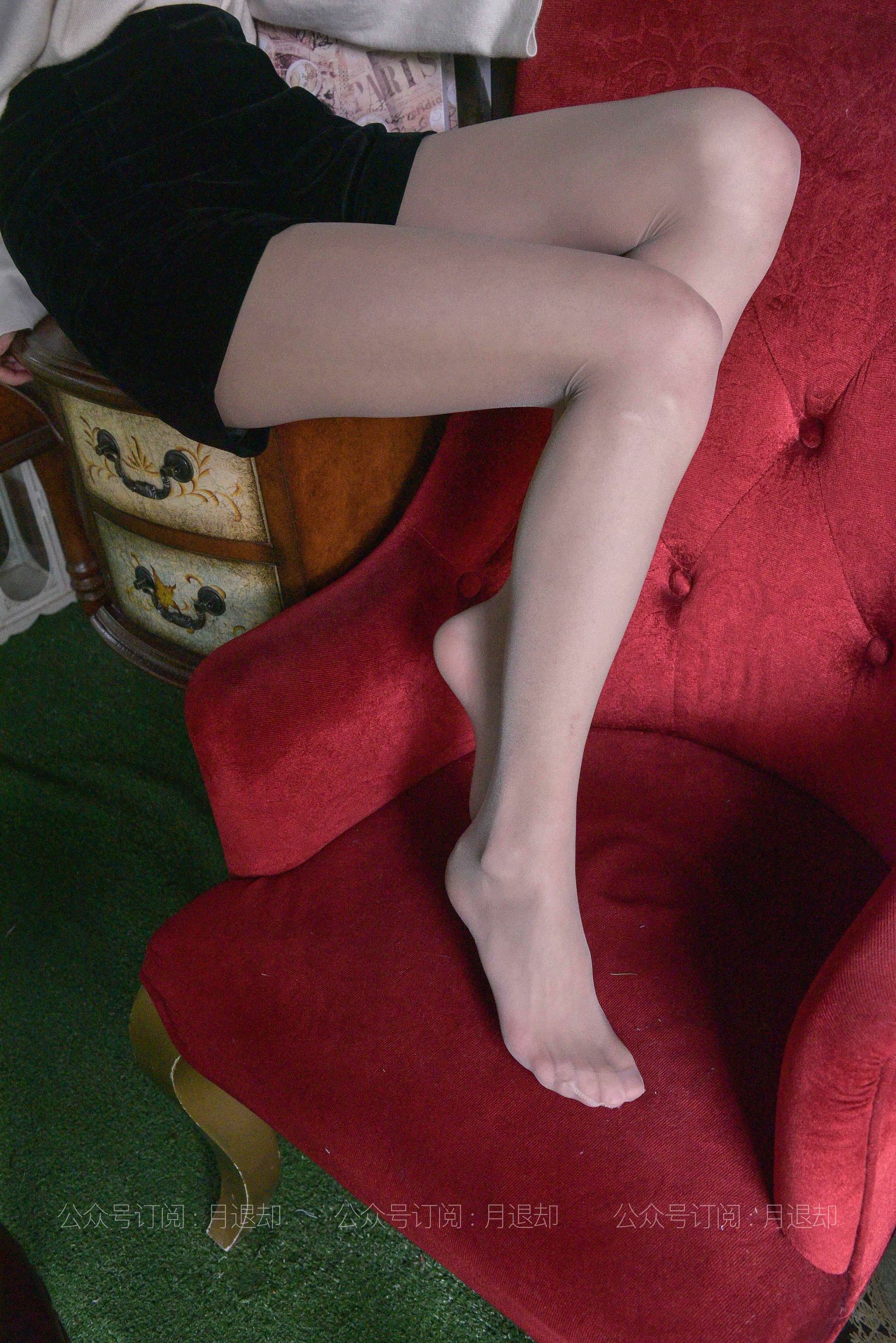 022 小六 红椅上舞蹈的肉丝-图71