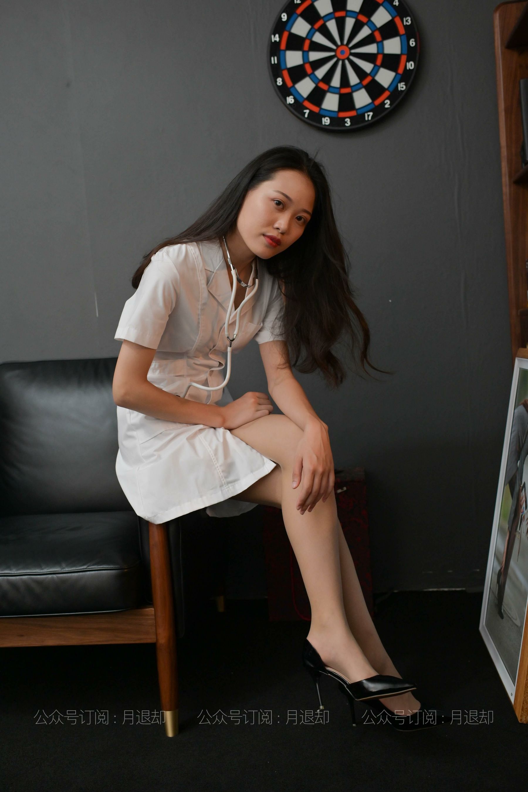 023 肉肉 肉丝护士装-图32