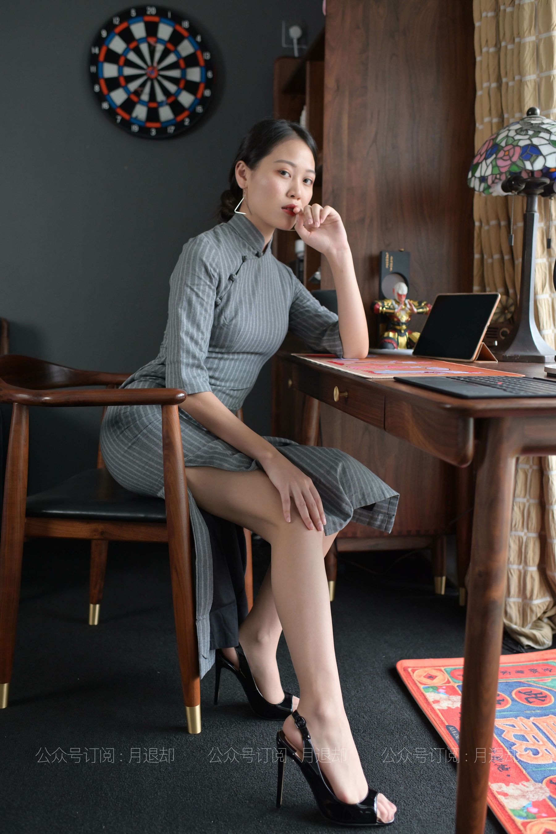 027 肉肉 民国风旗袍-图2