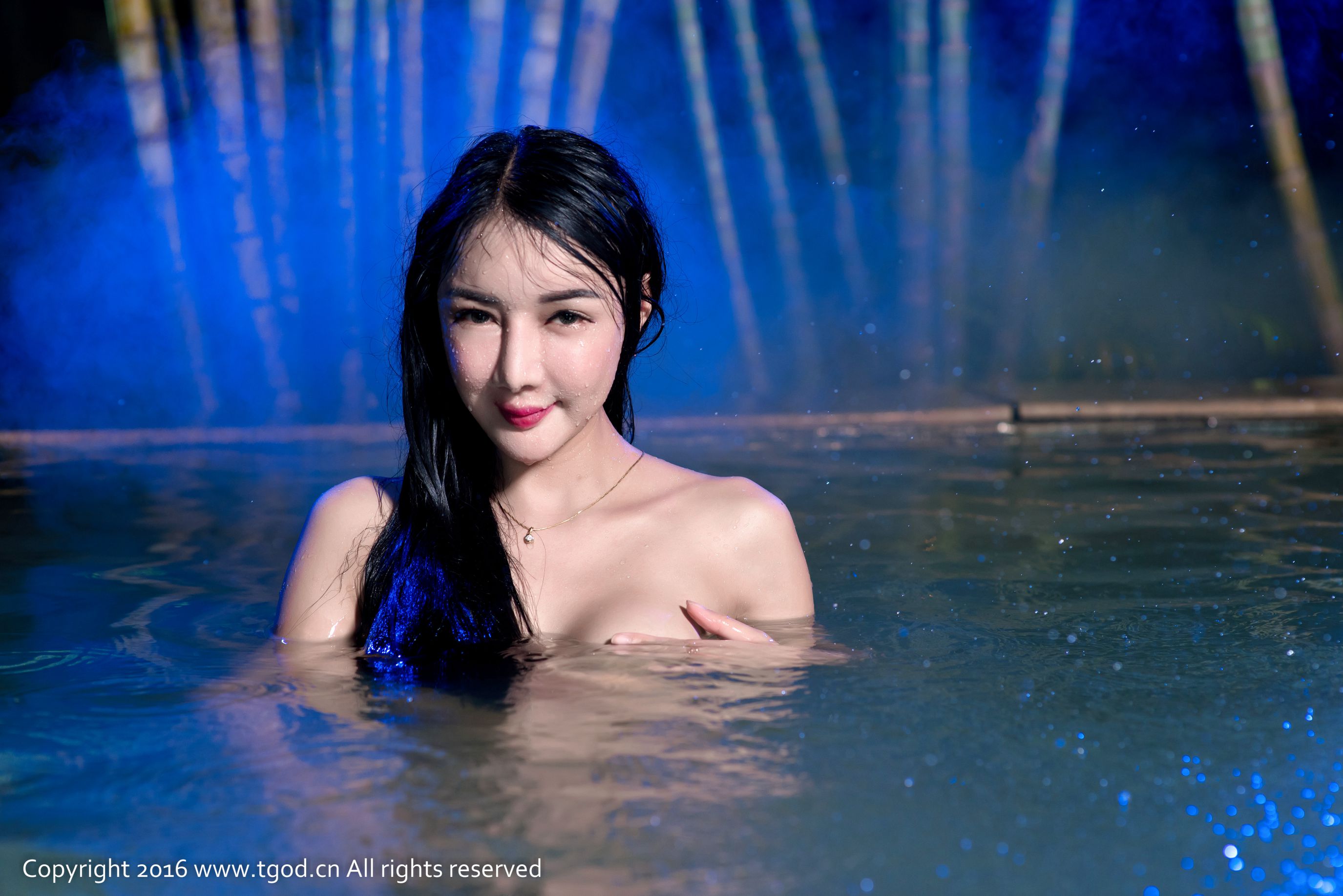 婕西儿jessie《古兜温泉旅拍》释放香艳的小妖精-图40