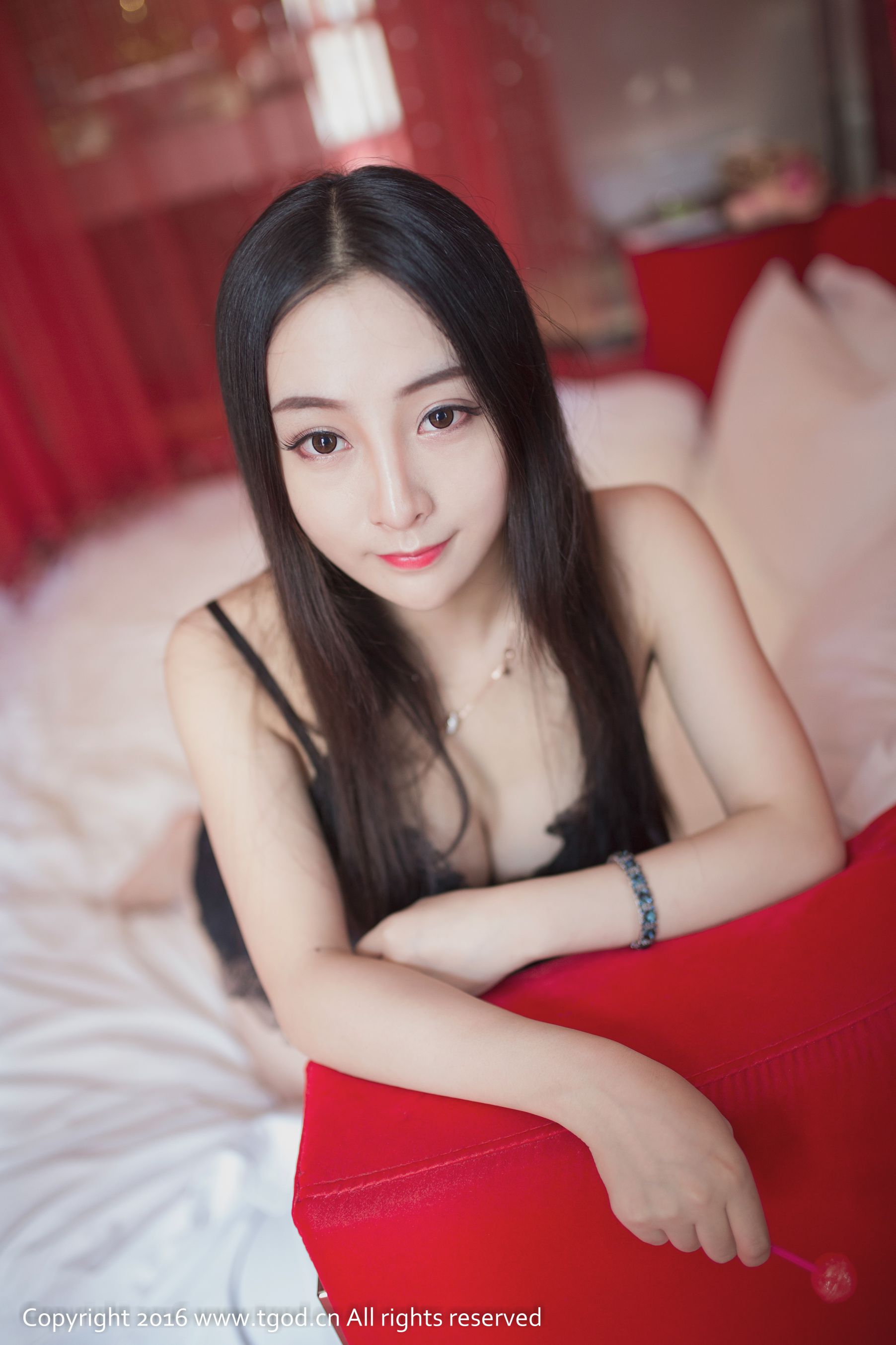 陳Vicky《娇娇欲滴大红唇》-图10
