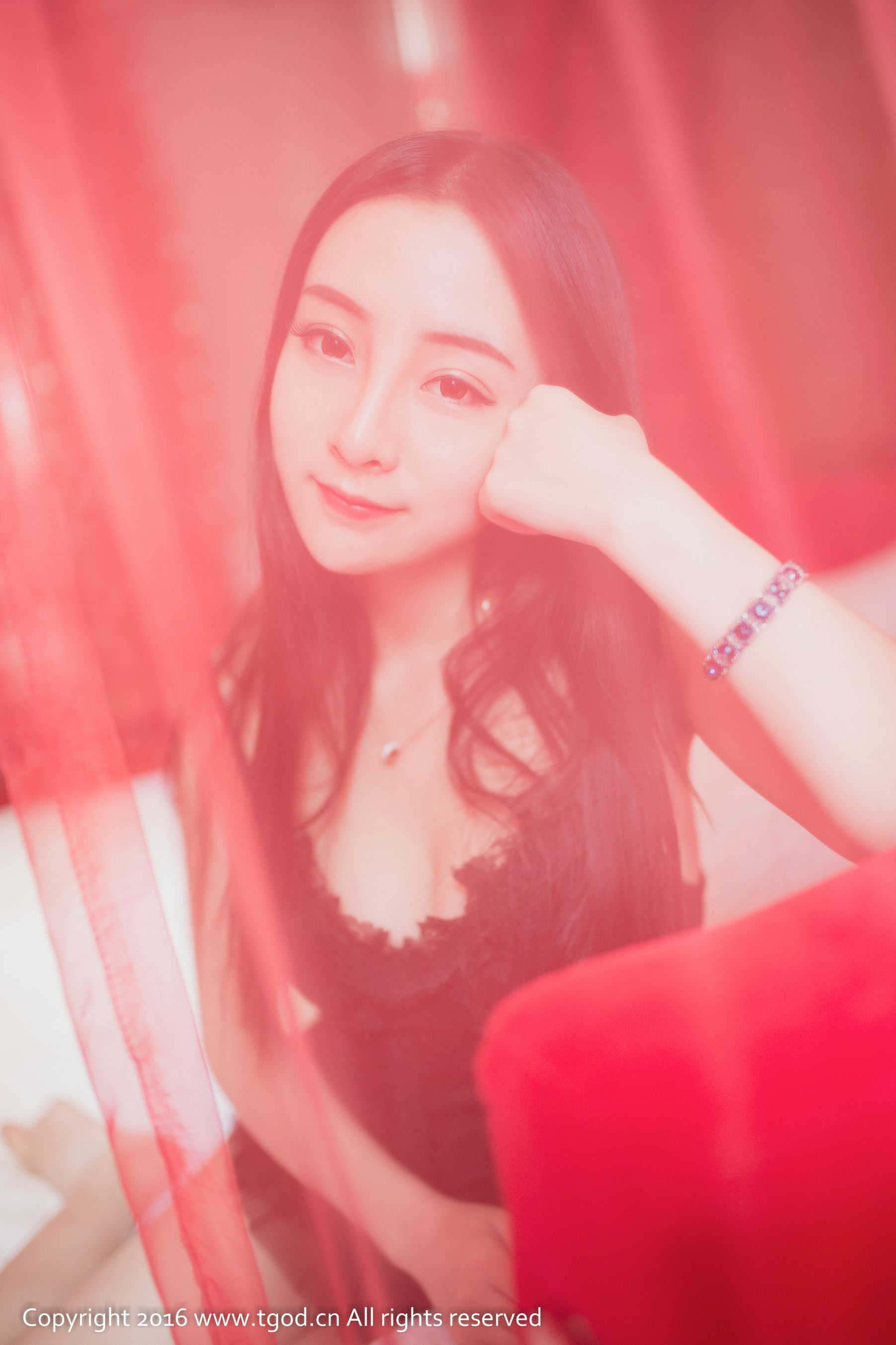 陳Vicky《娇娇欲滴大红唇》-图6