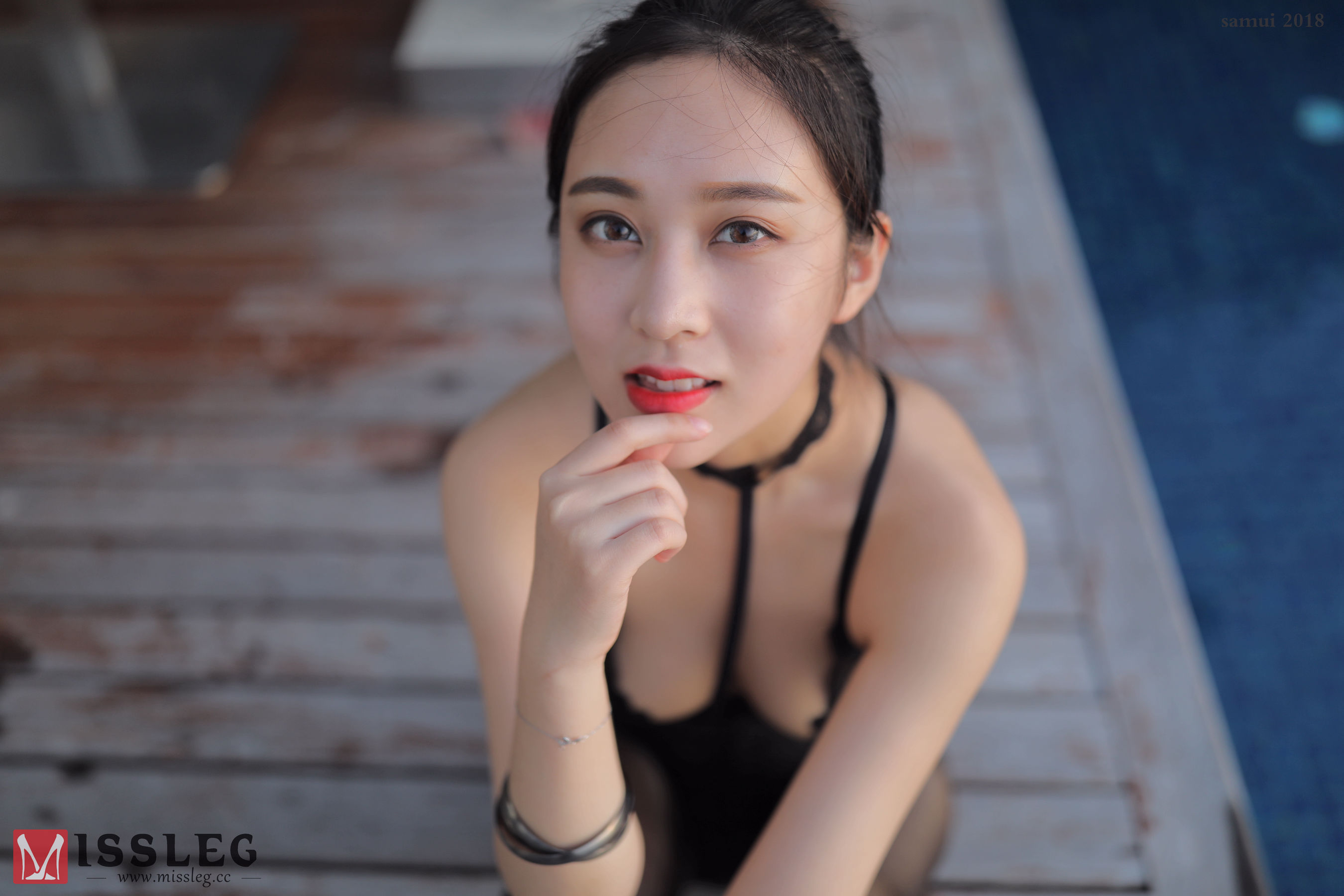 苏梅岛旅拍众筹系列 L003 乔依琳 黑色连体-图26