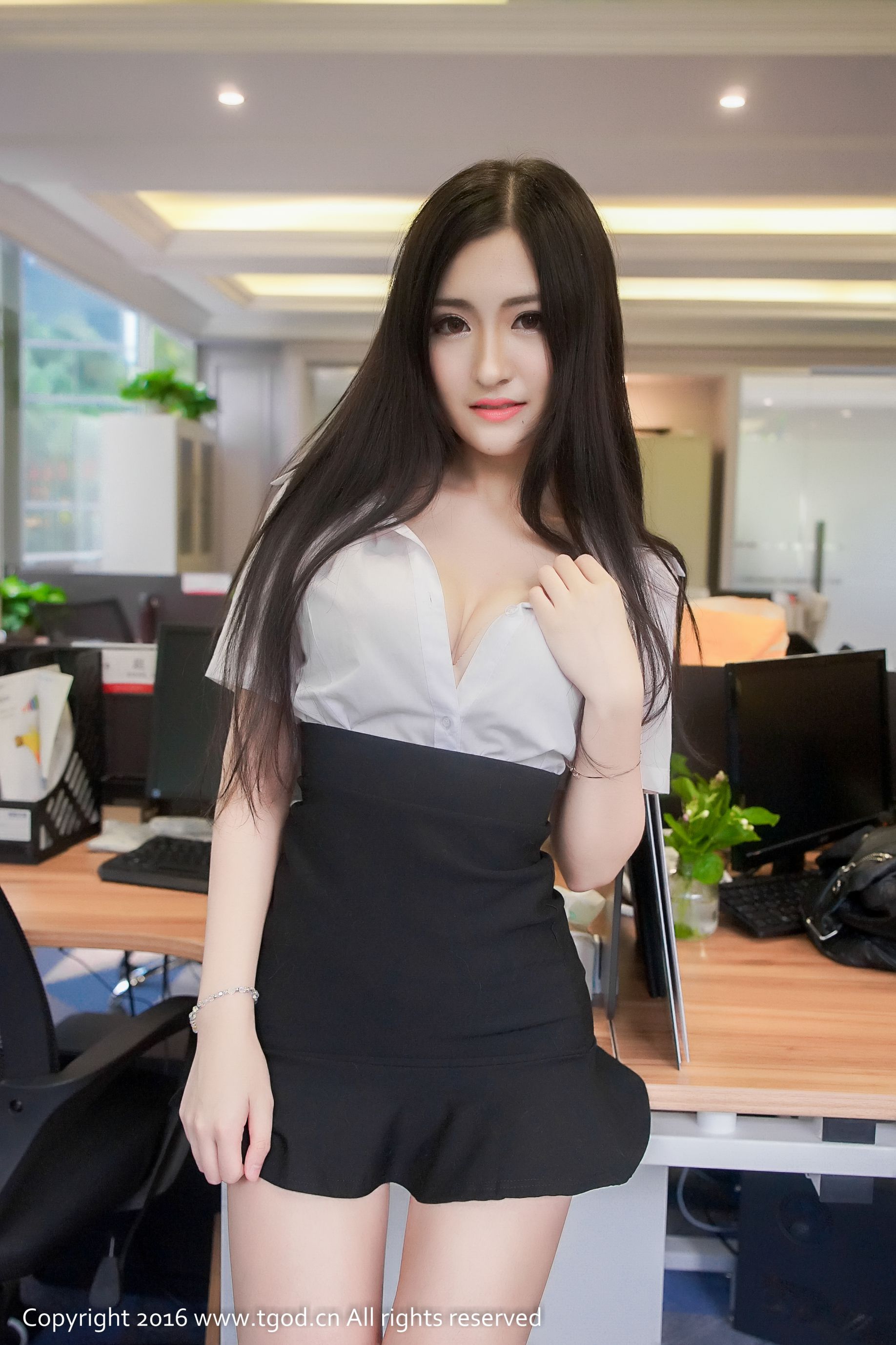沈梦瑶G-cat《制服诱惑不可挡》-图11