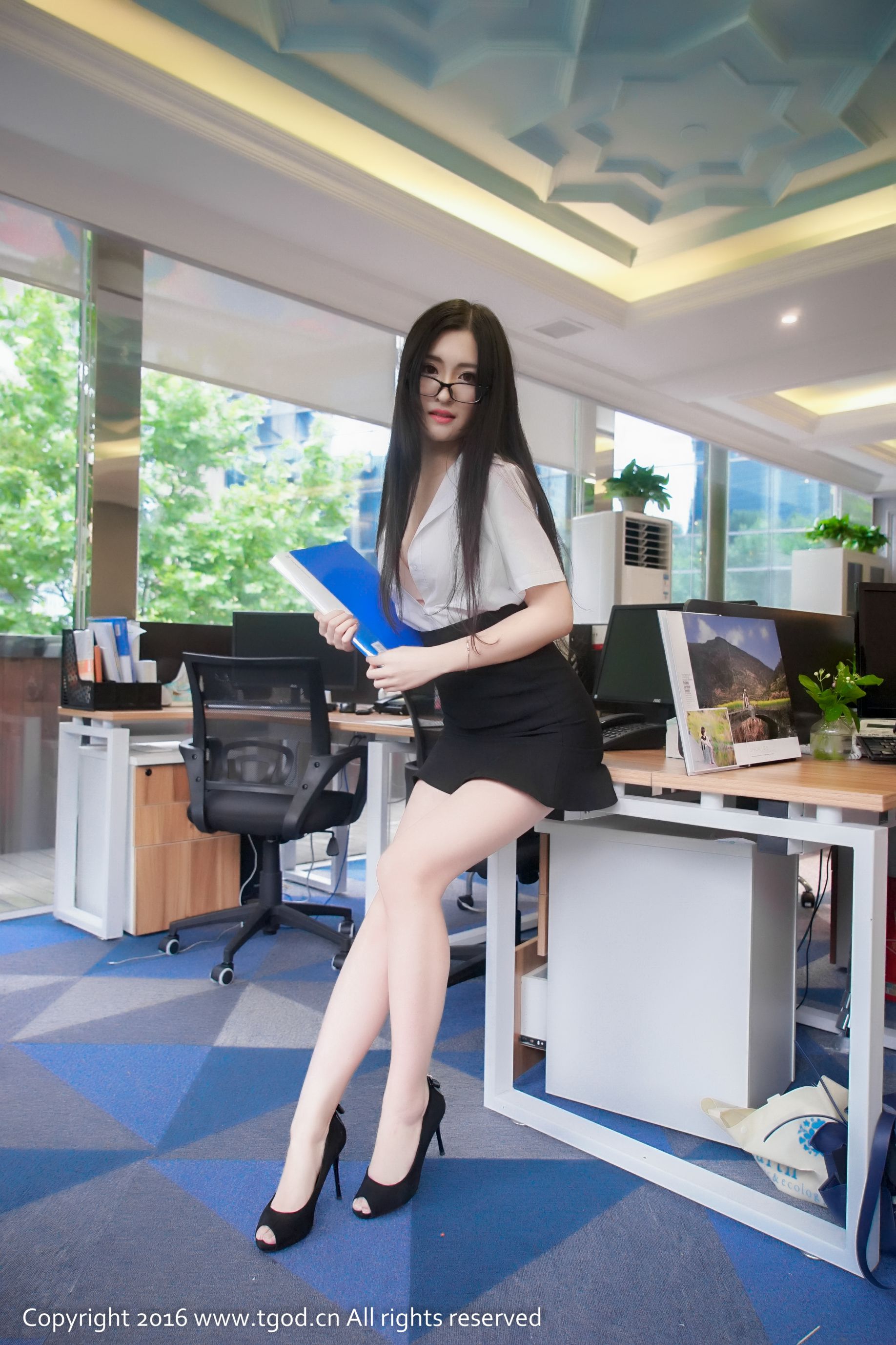 沈梦瑶G-cat《制服诱惑不可挡》-图22