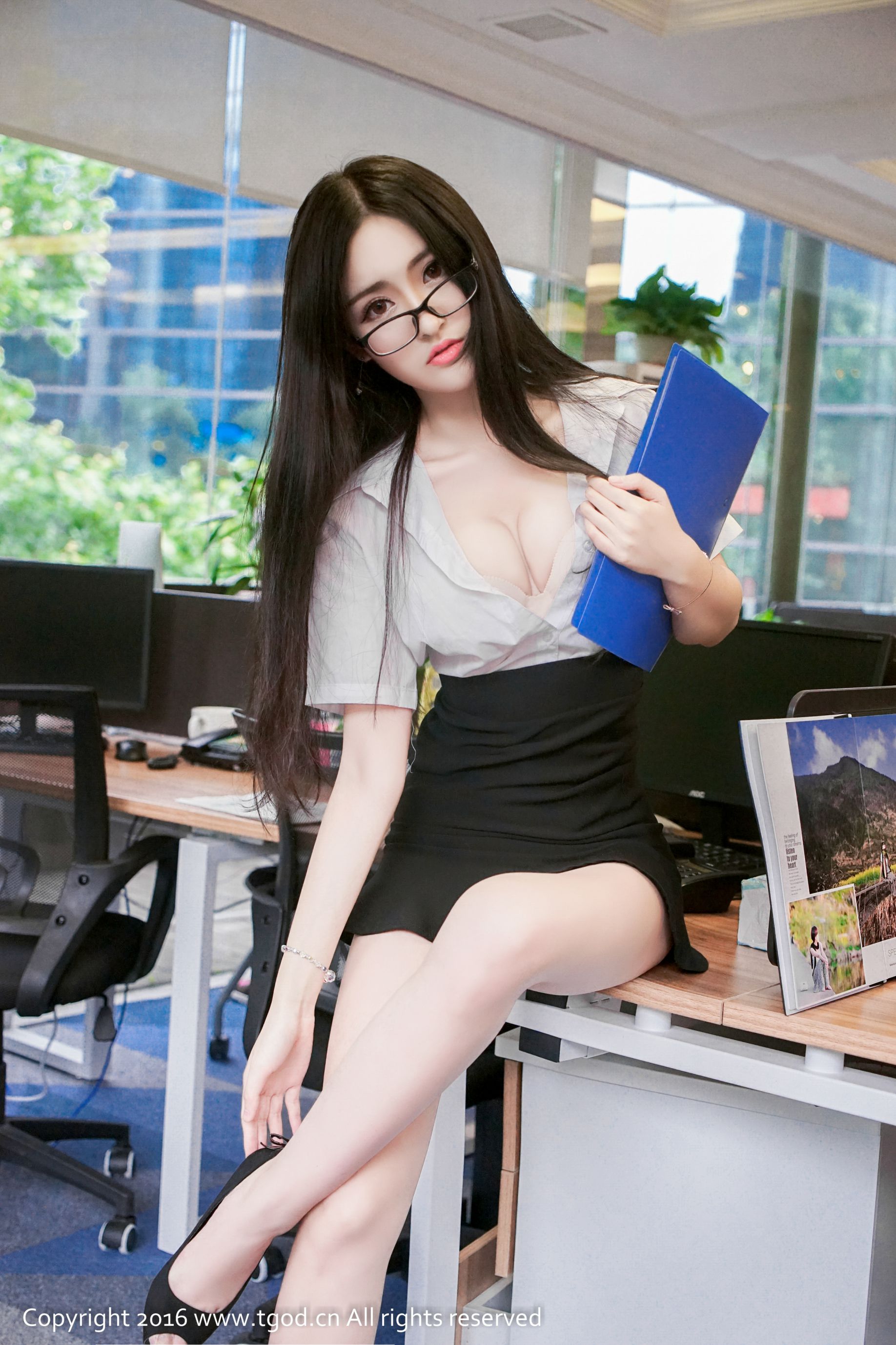 沈梦瑶G-cat《制服诱惑不可挡》-图33