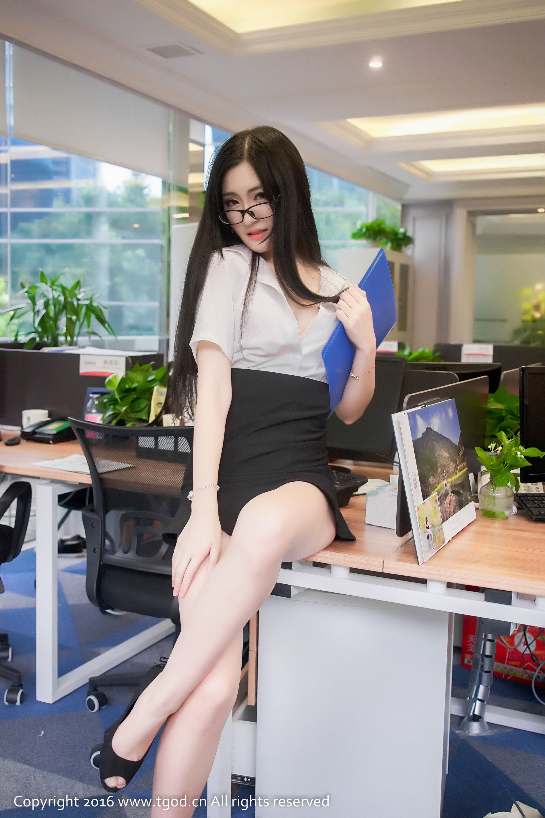沈梦瑶G-cat《制服诱惑不可挡》-图34