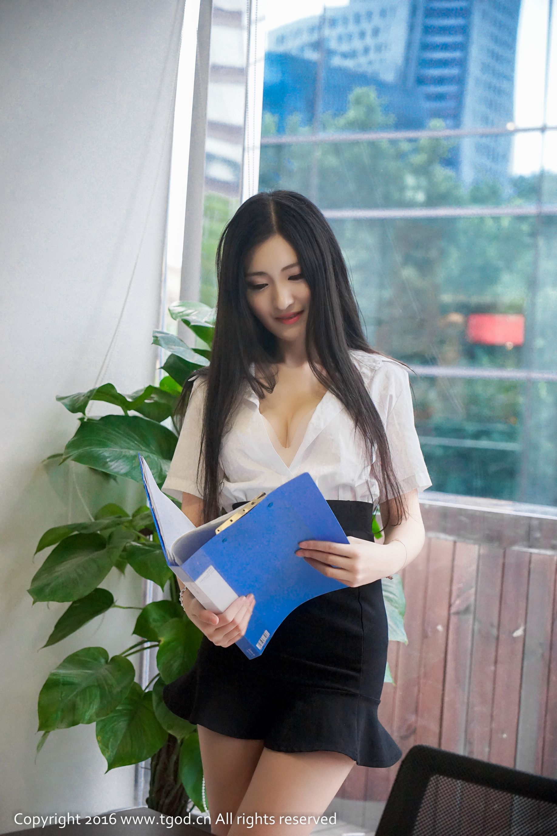 沈梦瑶G-cat《制服诱惑不可挡》-图42