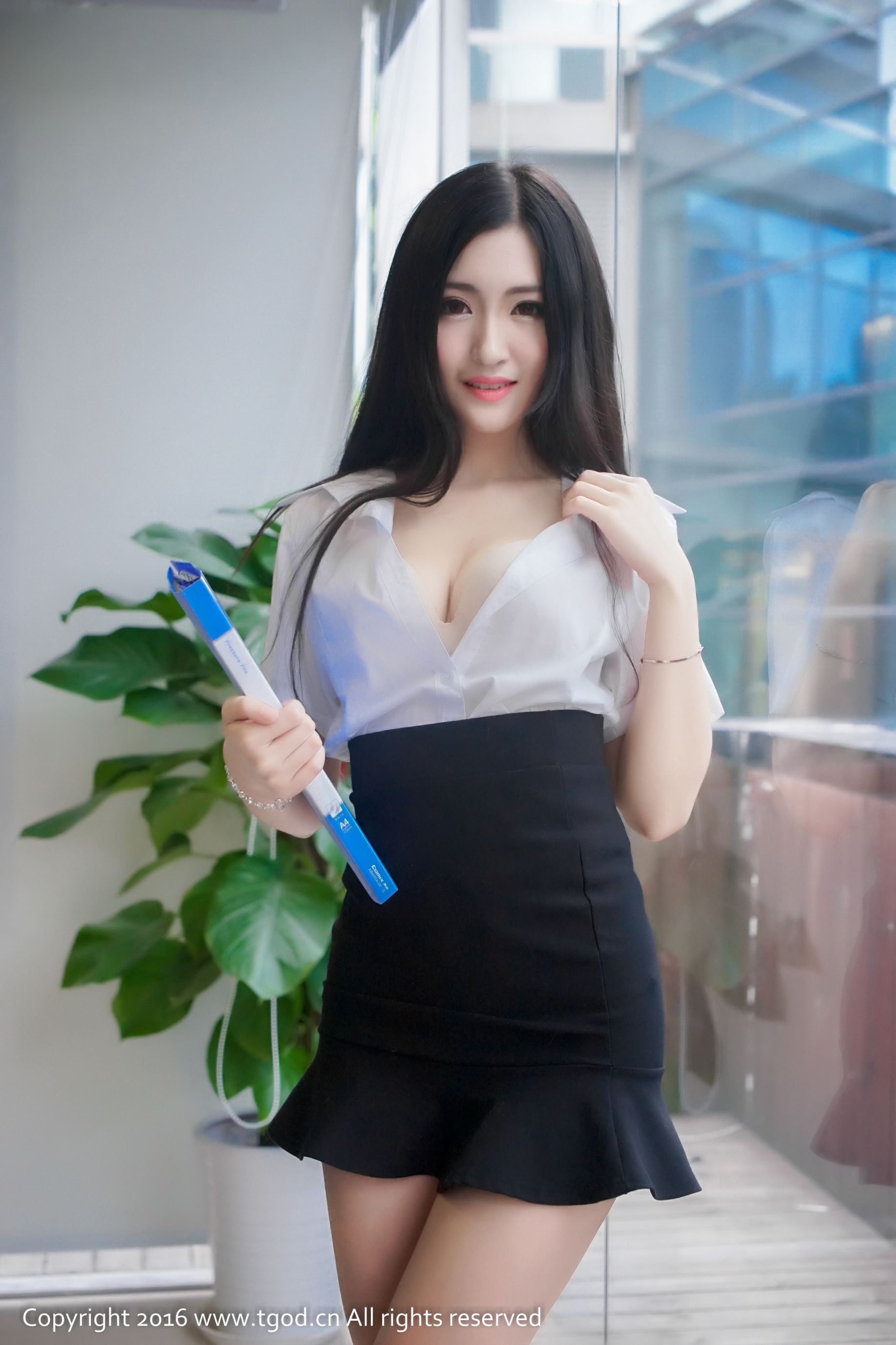 沈梦瑶G-cat《制服诱惑不可挡》-图49