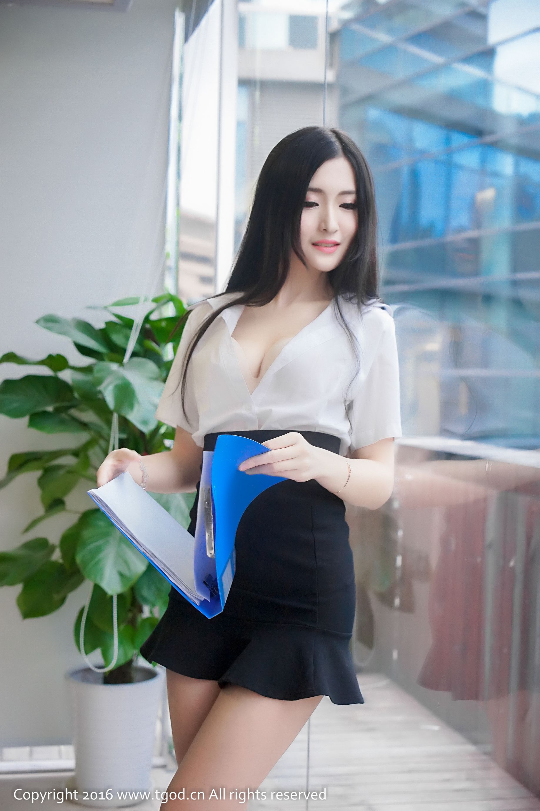 沈梦瑶G-cat《制服诱惑不可挡》-图50
