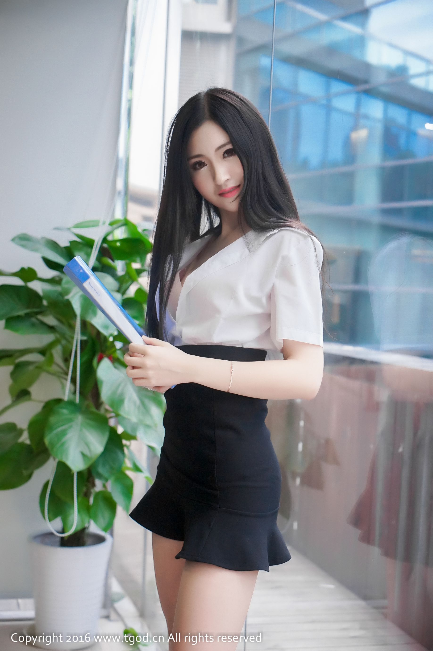 沈梦瑶G-cat《制服诱惑不可挡》-图54